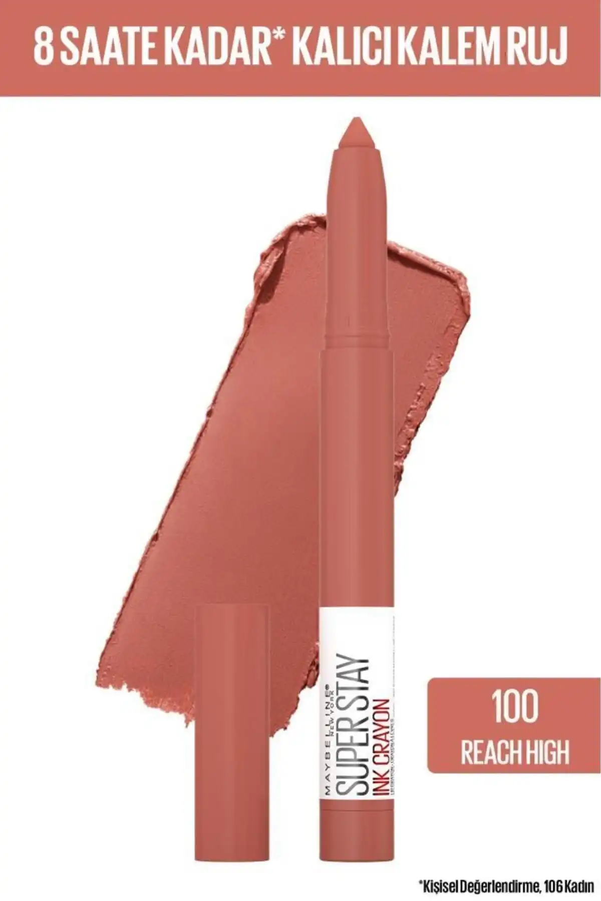 Maybelline Super Stay Ink Crayon Mat Ruj Spiced Up - Uzun Süreli ve Pratik Kullanım