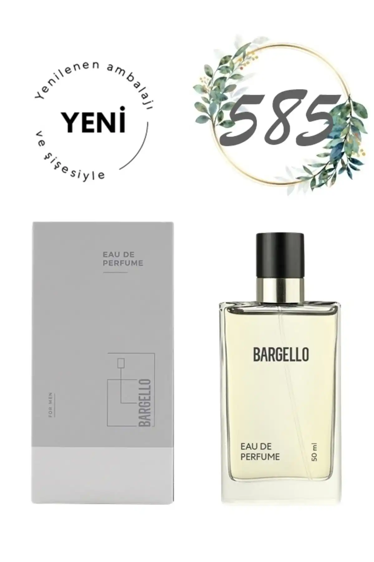Bargello Erkek Parfüm 585 Floral: Uzun Süreli Ferahlık ve Tazelik