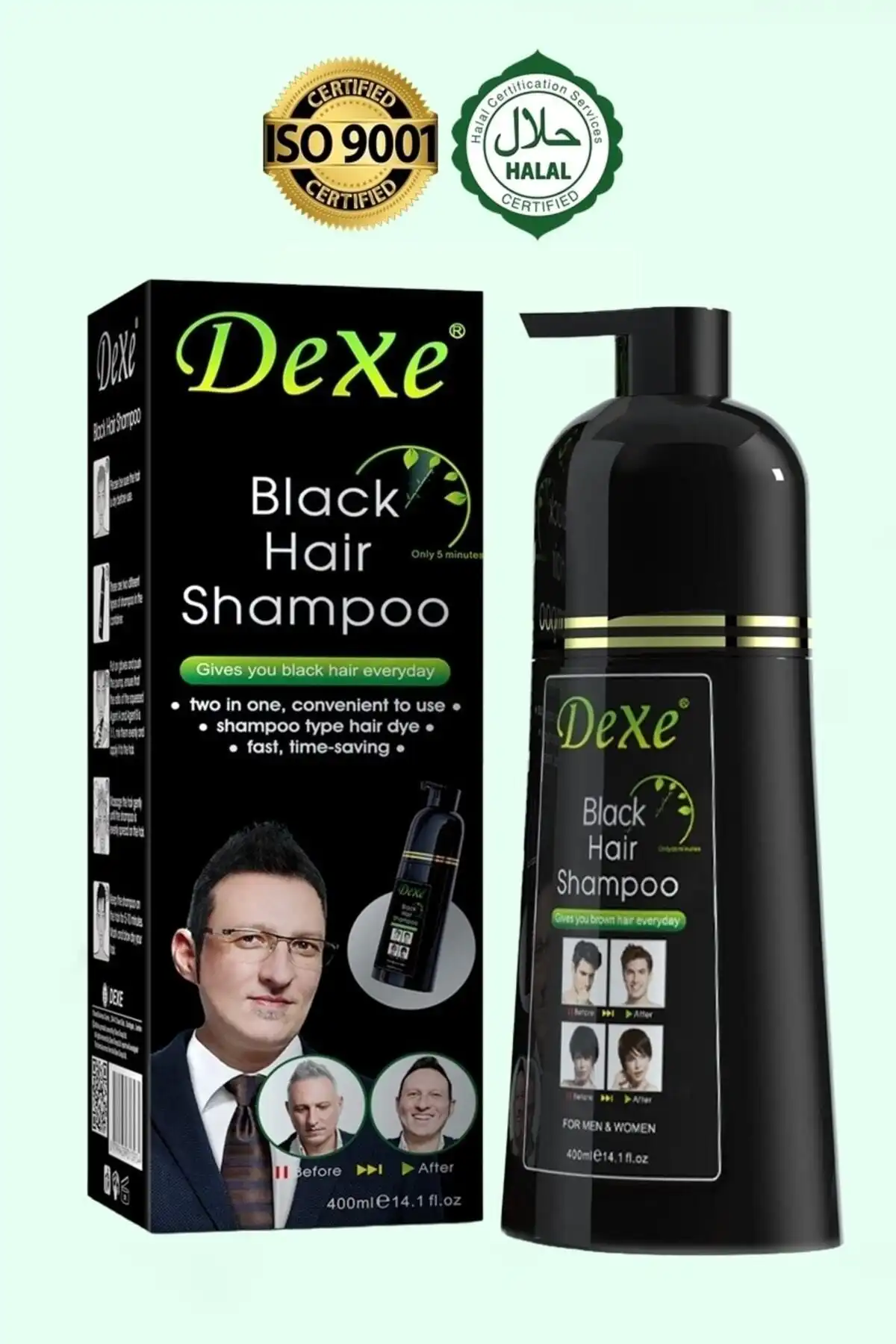 Dexe Black Hair Shampoo: Beyaz Saçlar İçin Doğal Çözüm ve İnceleme