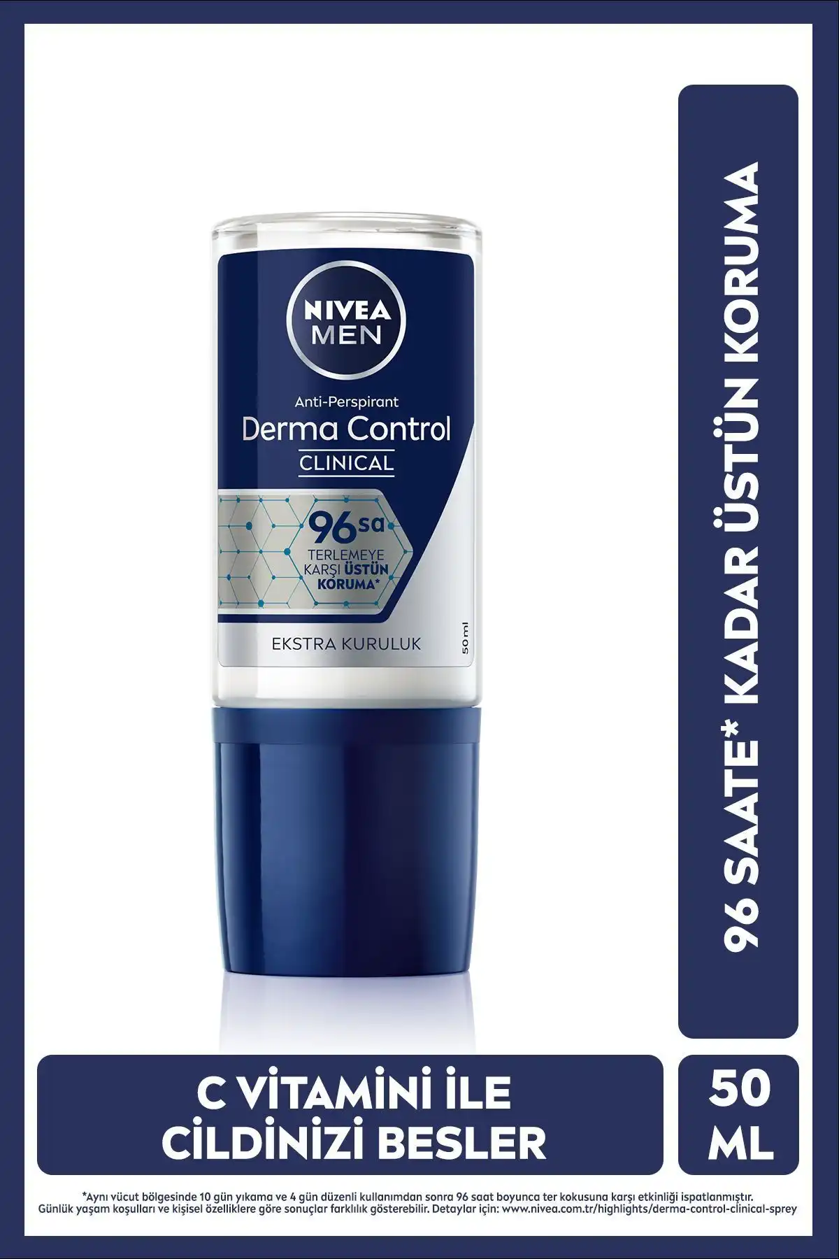 NIVEA MEN Derma Control Clinical Erkek Roll-on Deodorant Özellikleri ve Faydaları