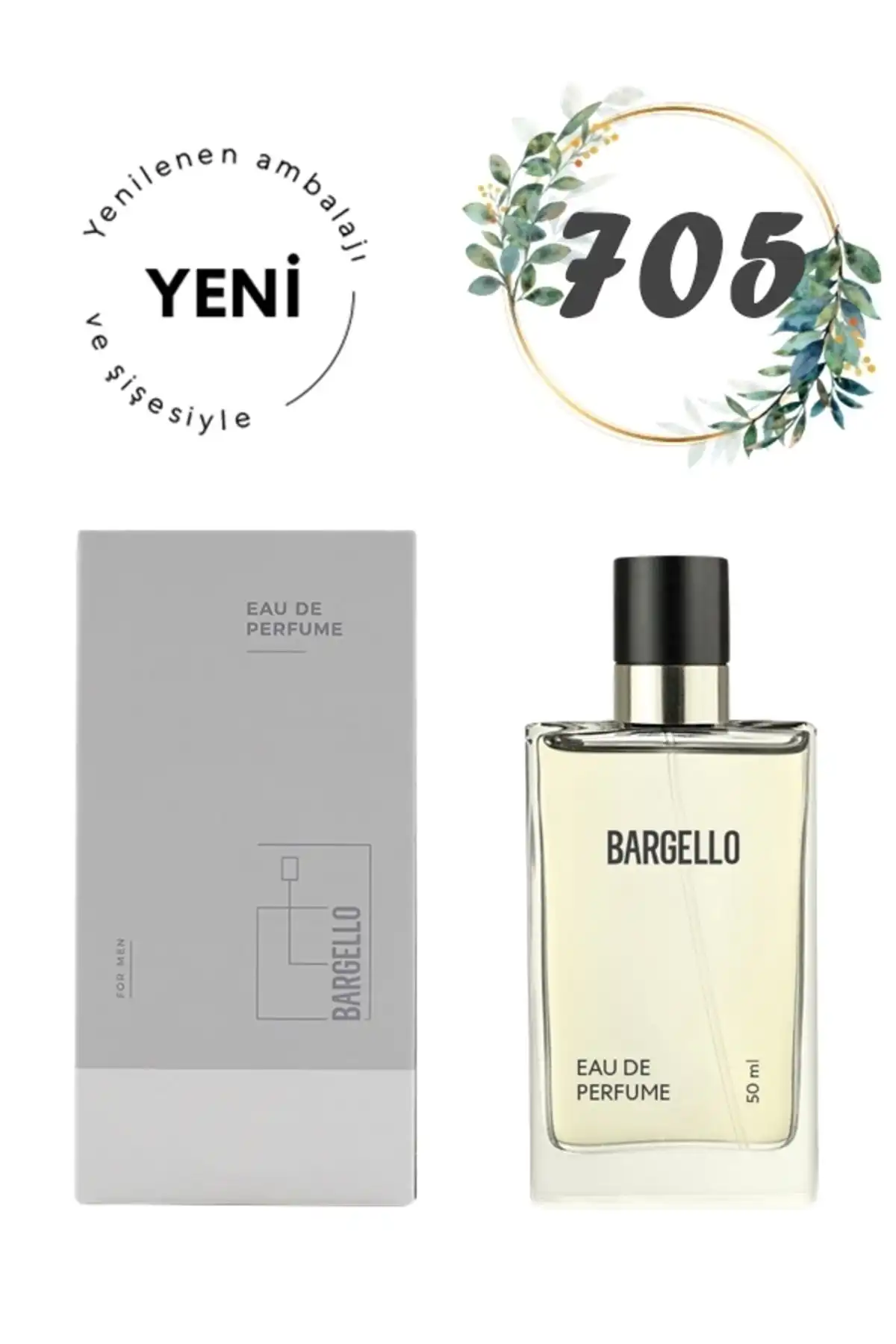 Bargello Erkek Parfüm 705 Woody 50 ml: Şık ve Ferah Bir Seçenek