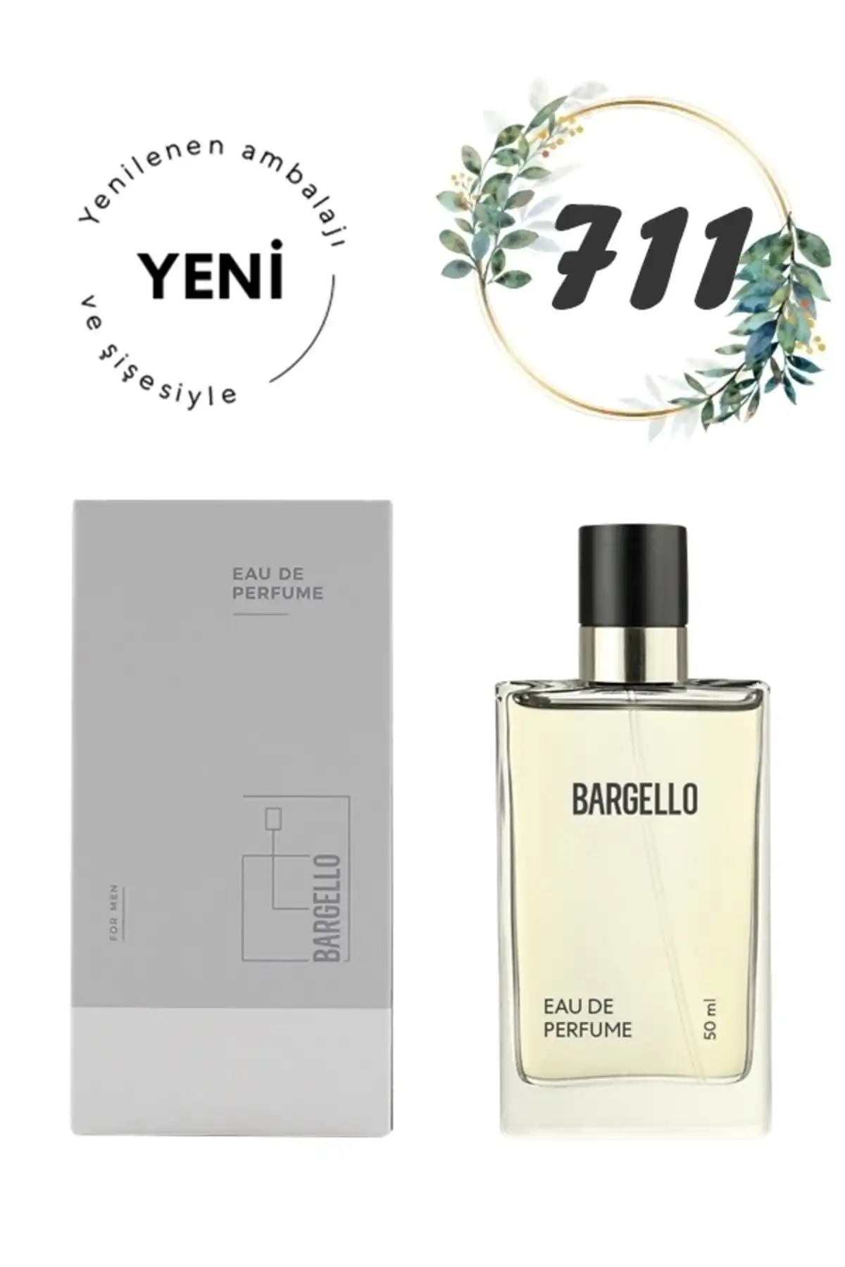 Bargello Erkek Parfüm 711 Fresh: Kalıcı ve Ferahlatıcı Koku Deneyimi