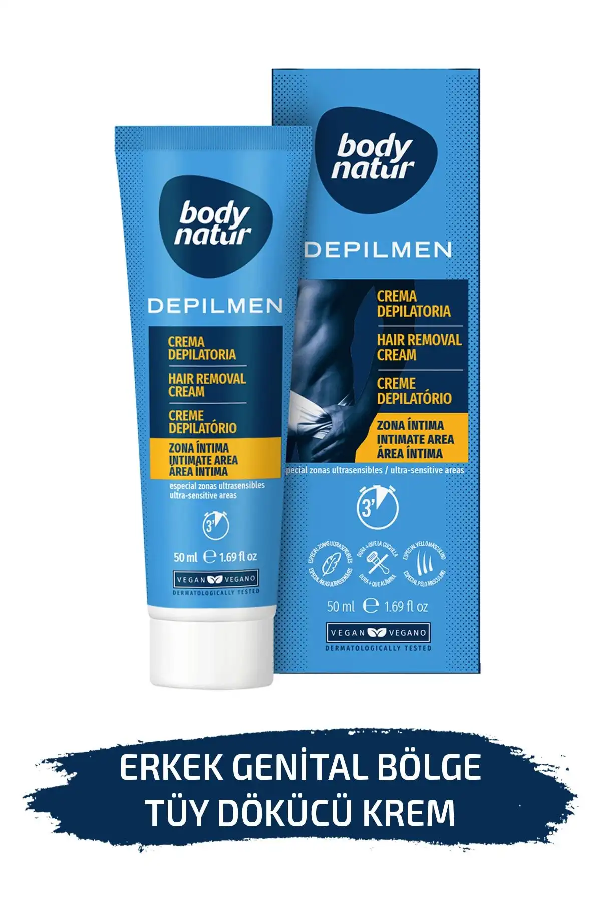 Body Natur Erkekler İçin Genital Bölge Tüy Dökücü Krem: Etkili Çözüm