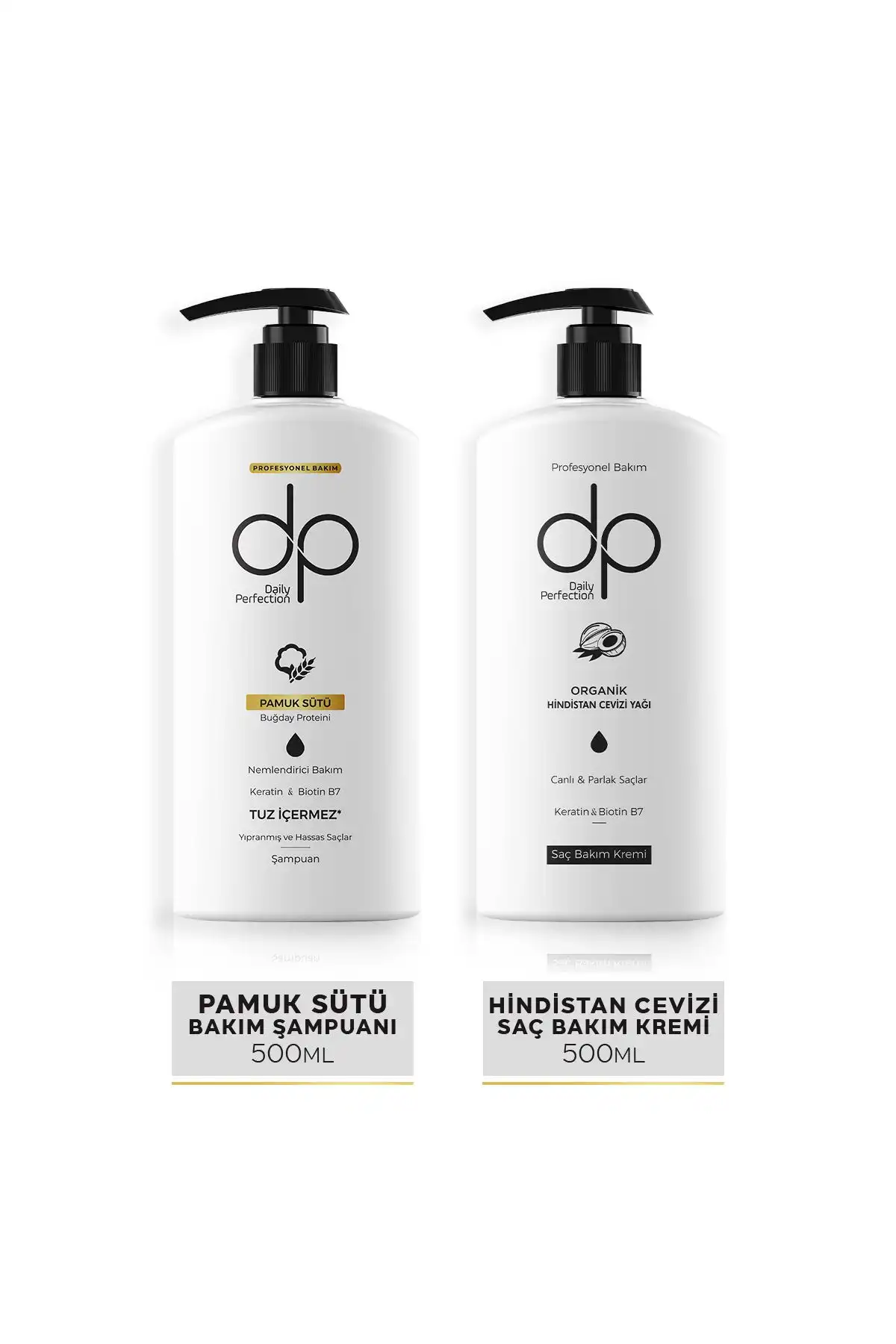 dp Daily Perfection Şampuan ve Saç Bakım Kremi: Doğal ve Etkili Bakım