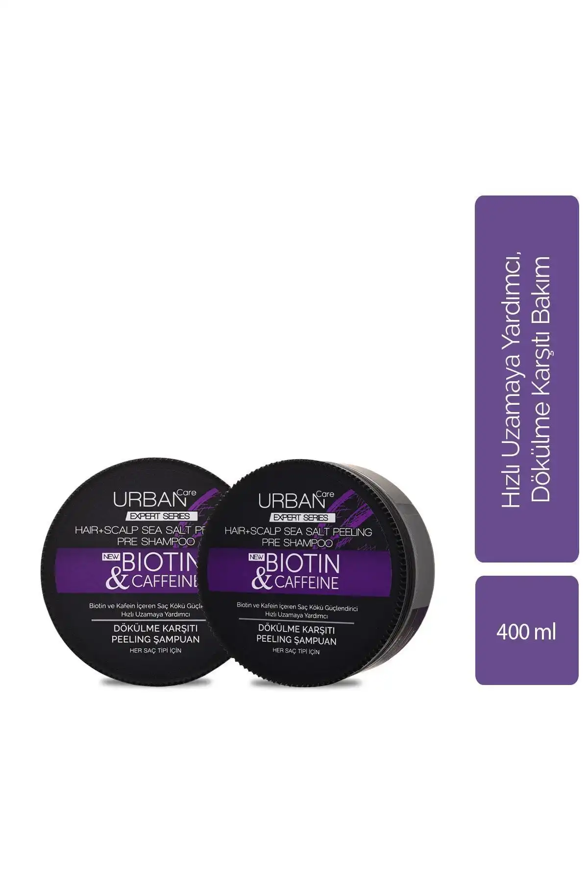 Urban Care Expert Biotin ve Kafein Dökülme Karşıtı Peeling Şampuan