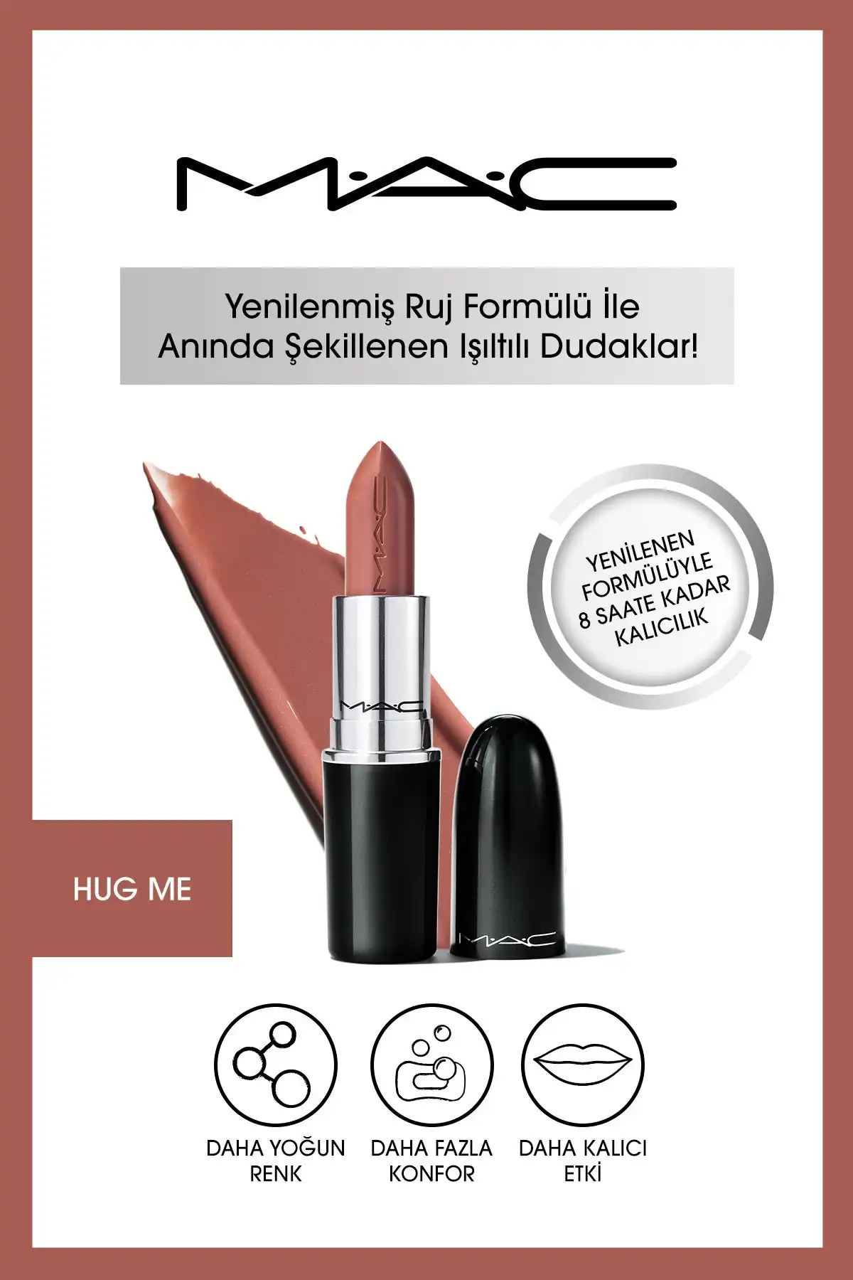 Mac Lustreglass Sheer-Shine Dudak Parlatıcısı Doğal ve Işıltılı Görünüm Sağlar