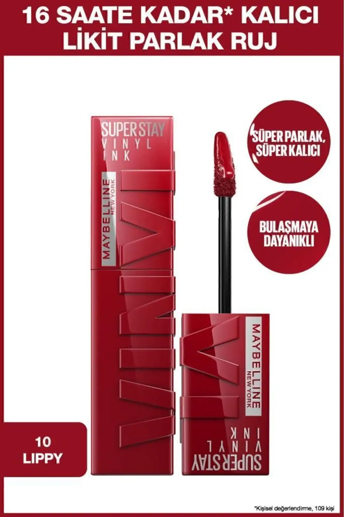 Maybelline Super Stay Vinyl Ink ve Pastel Daylong Lipcolor Kissproof Karşılaştırması