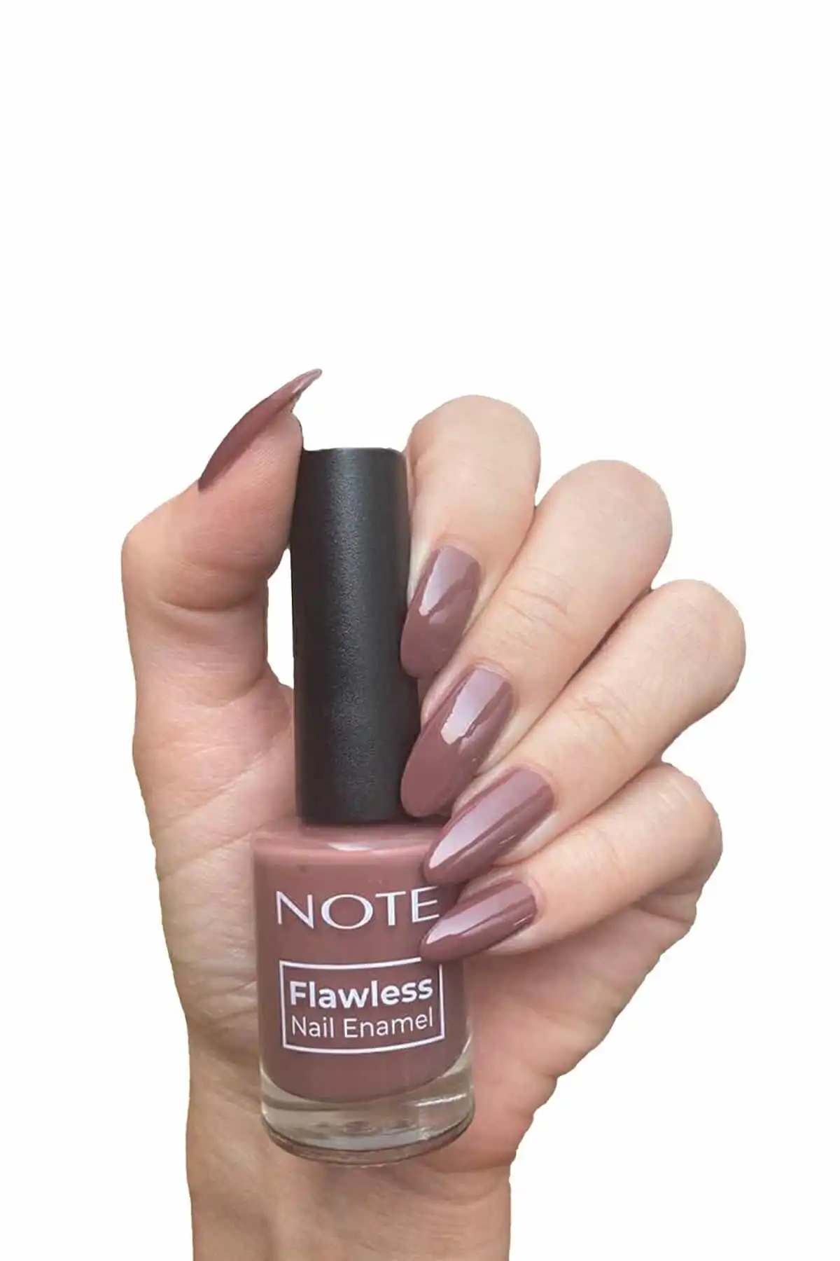 Note Cosmetics Nail Flawless 67 Antique Rouge Kahverengi Oje Güçlü ve Zarif Renk Seçeneği