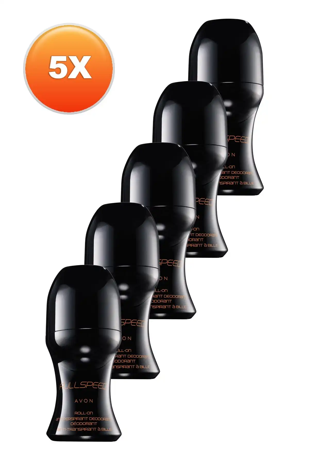 Avon Full Speed Erkek Rollon 50 Ml Beşli Set ile Tazelik ve Ekonomi