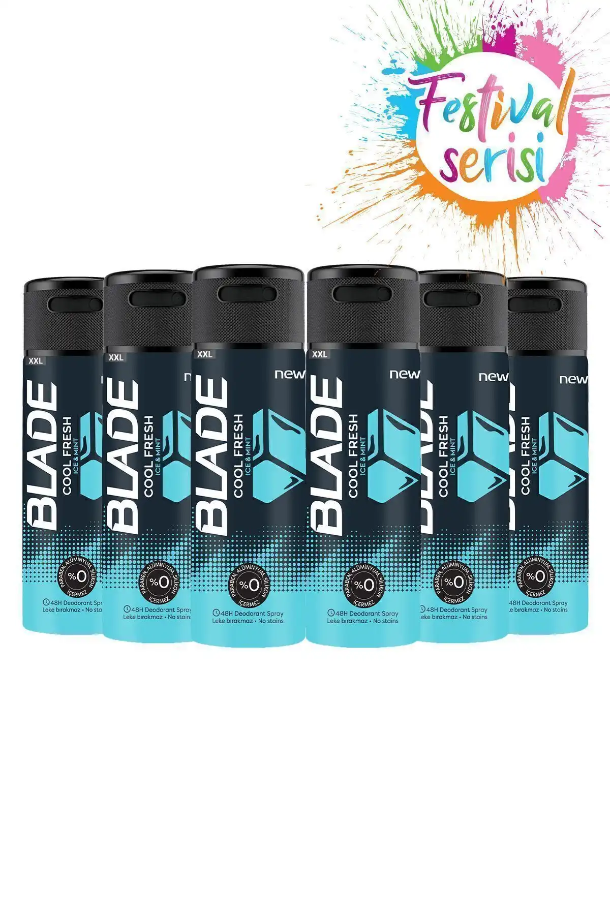 Blade Cool Fresh Erkek Deodorantı: Ferahlatıcı ve Alüminyum İçermeyen Formül