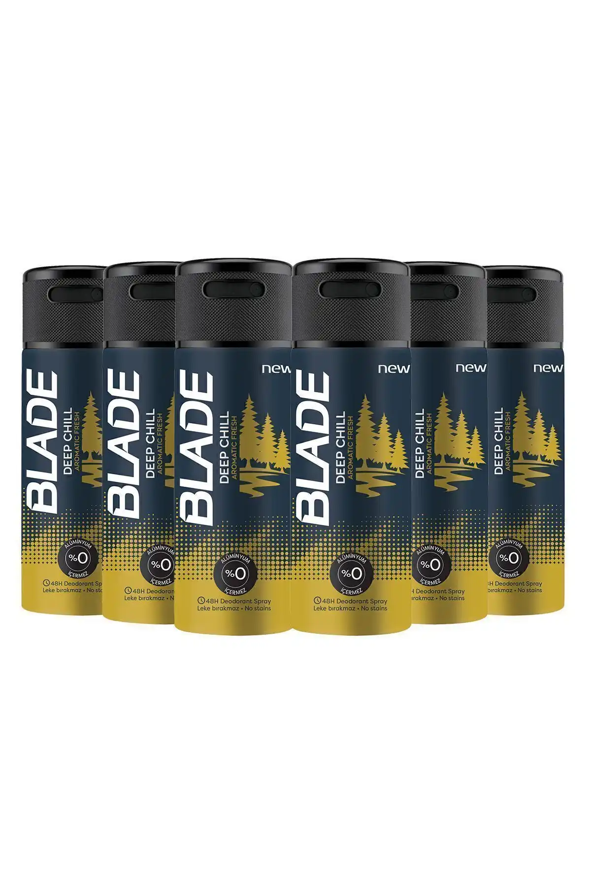 Blade Deep Chill Erkek Deodorant ile Ferahlık ve Kalıcılık Sağlayın