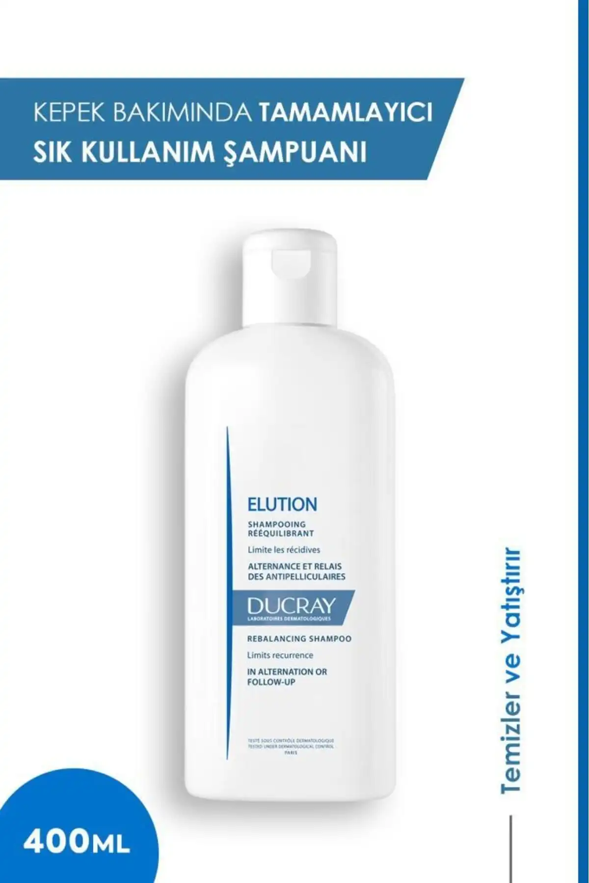 Ducray Elution Şampuan: Kepekli Saçlar İçin Parabensiz Çözüm