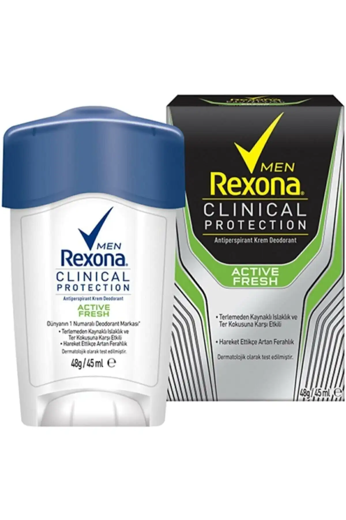 Rexona Clinical Protection Active Fresh: Uzun Süreli Ferah Koruma Sağlayan Deodorant