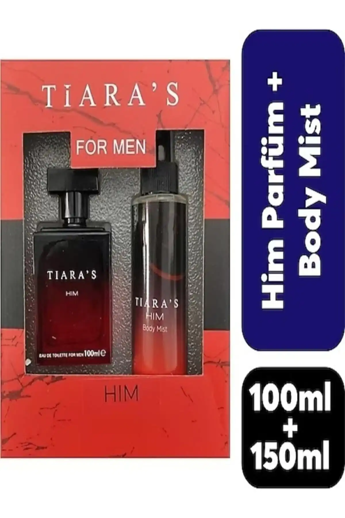 Tiaras Him EDT 100ml Erkek Parfüm ve 150ml Deodorant Seti Hakkında Bilgi