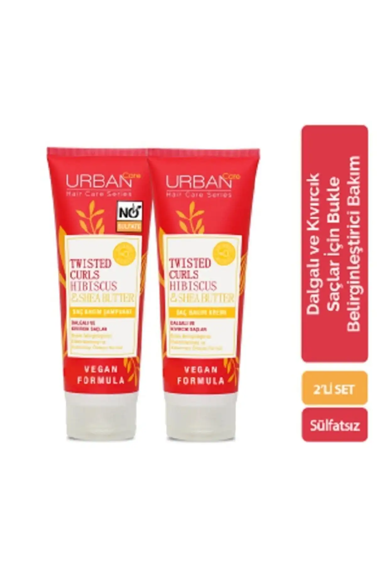 Urban Care Hibiskus & Shea Yağı Kıvırcık Saçlar İçin Bakım Seti