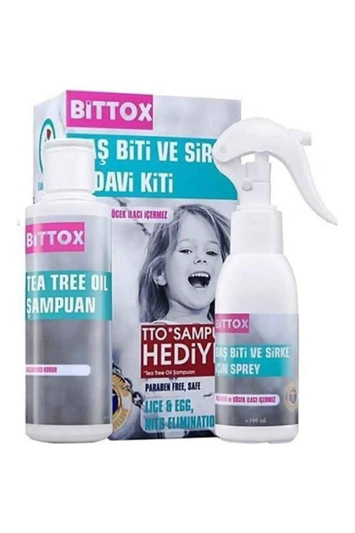 Bittox Bit Spreyi ve Şampuan: Etkili Bİt ve Sirke Tedavisi 100ml