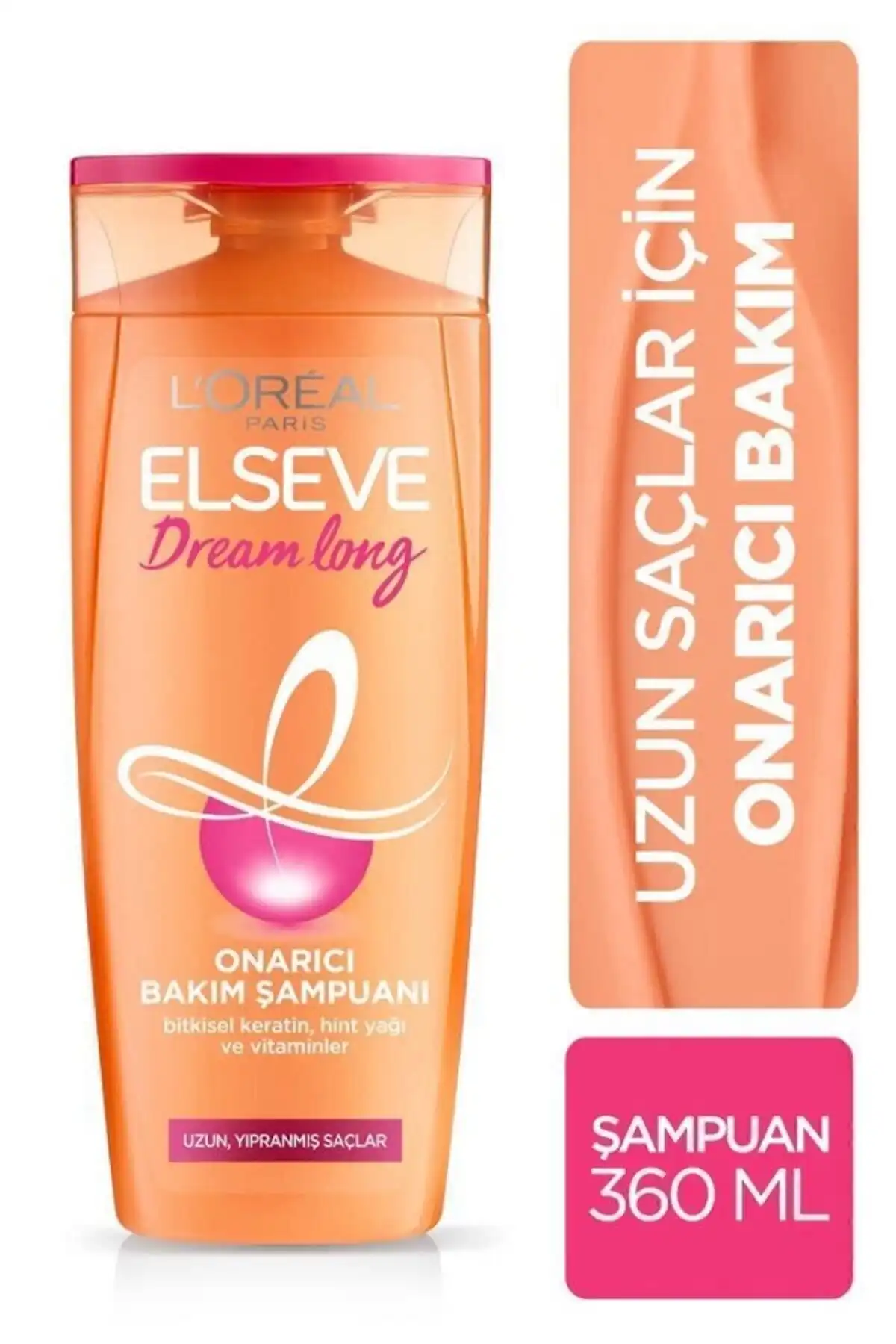 Elseve Dream Long Onarıcı Bakım Şampuanı ile Sağlıklı Ve Parlak Saçlar
