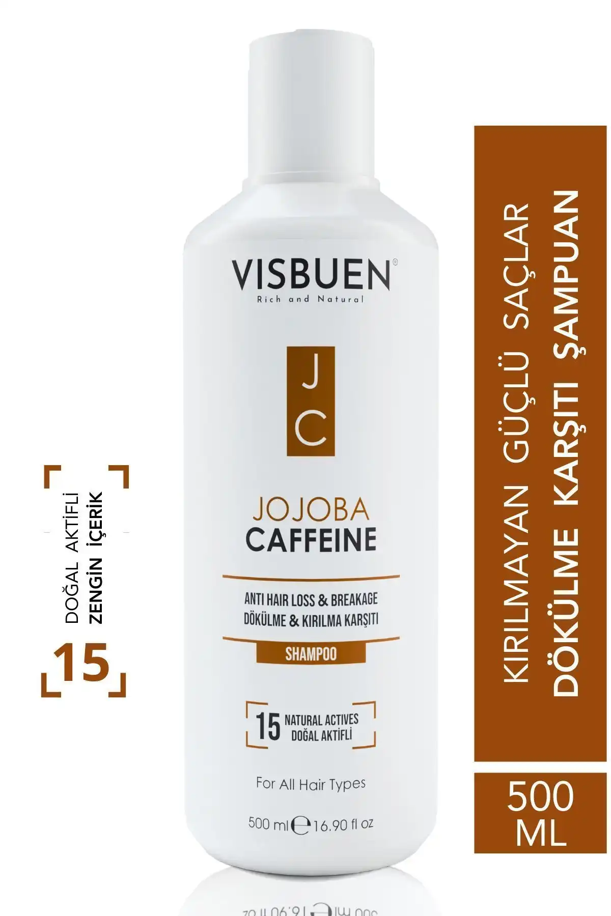 Visbuen Jojoba Kafein Şampuanı ile Doğal Saç Bakımının Faydaları