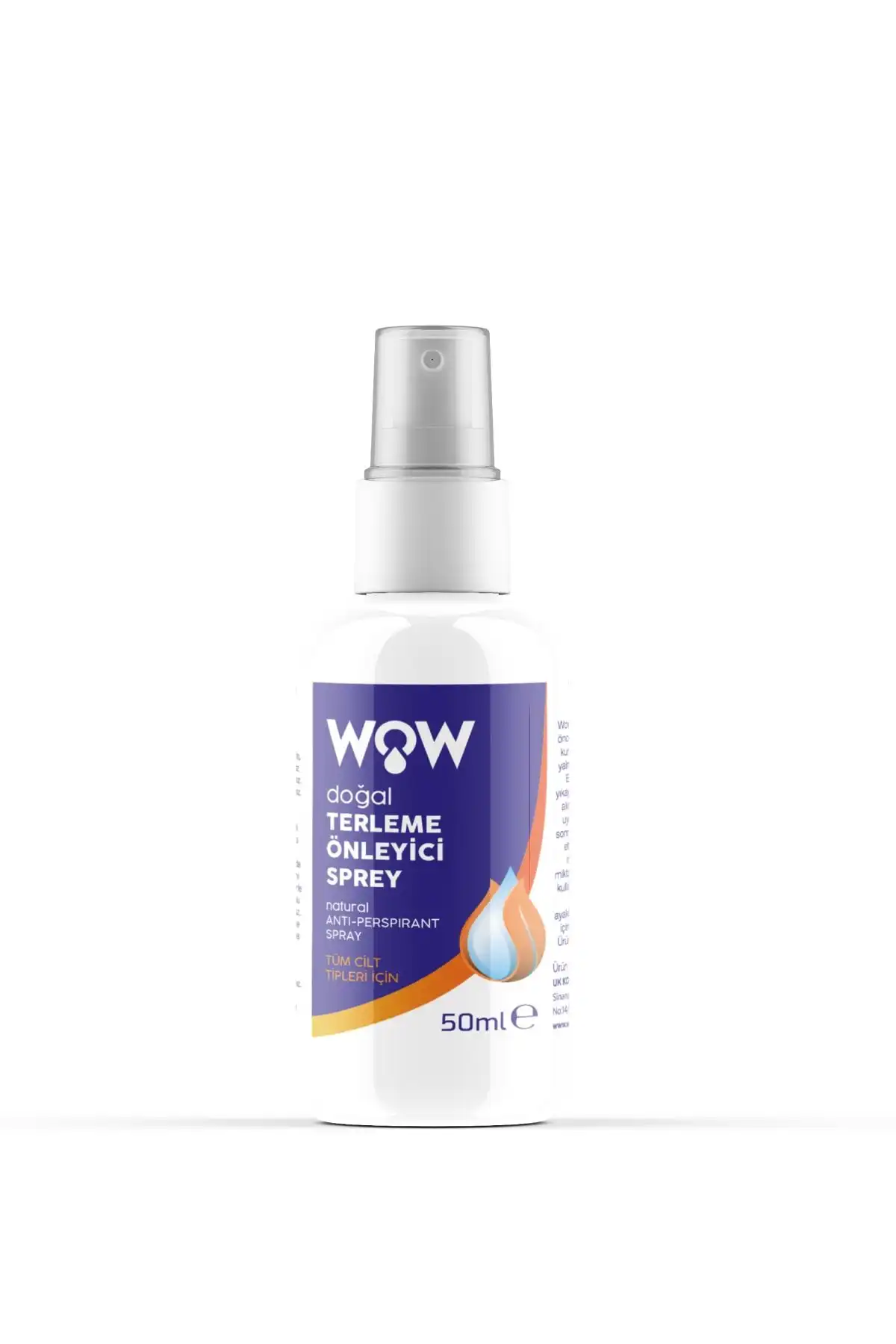 Wowhaircare Terleme Önleyici Sprey ile Aşırı Terlemeye Etkili Çözüm