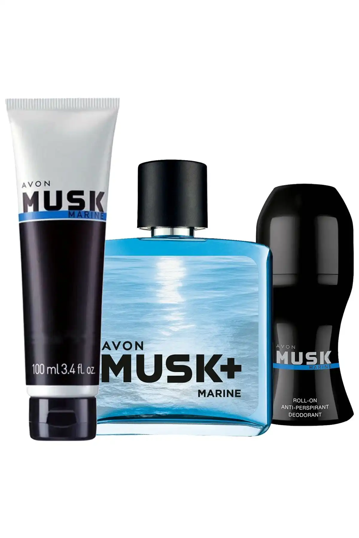 Avon Musk Marine Erkek Parfüm Tıraş Sonrası Jel ve Rollon Paketi Hakkında Bilgi