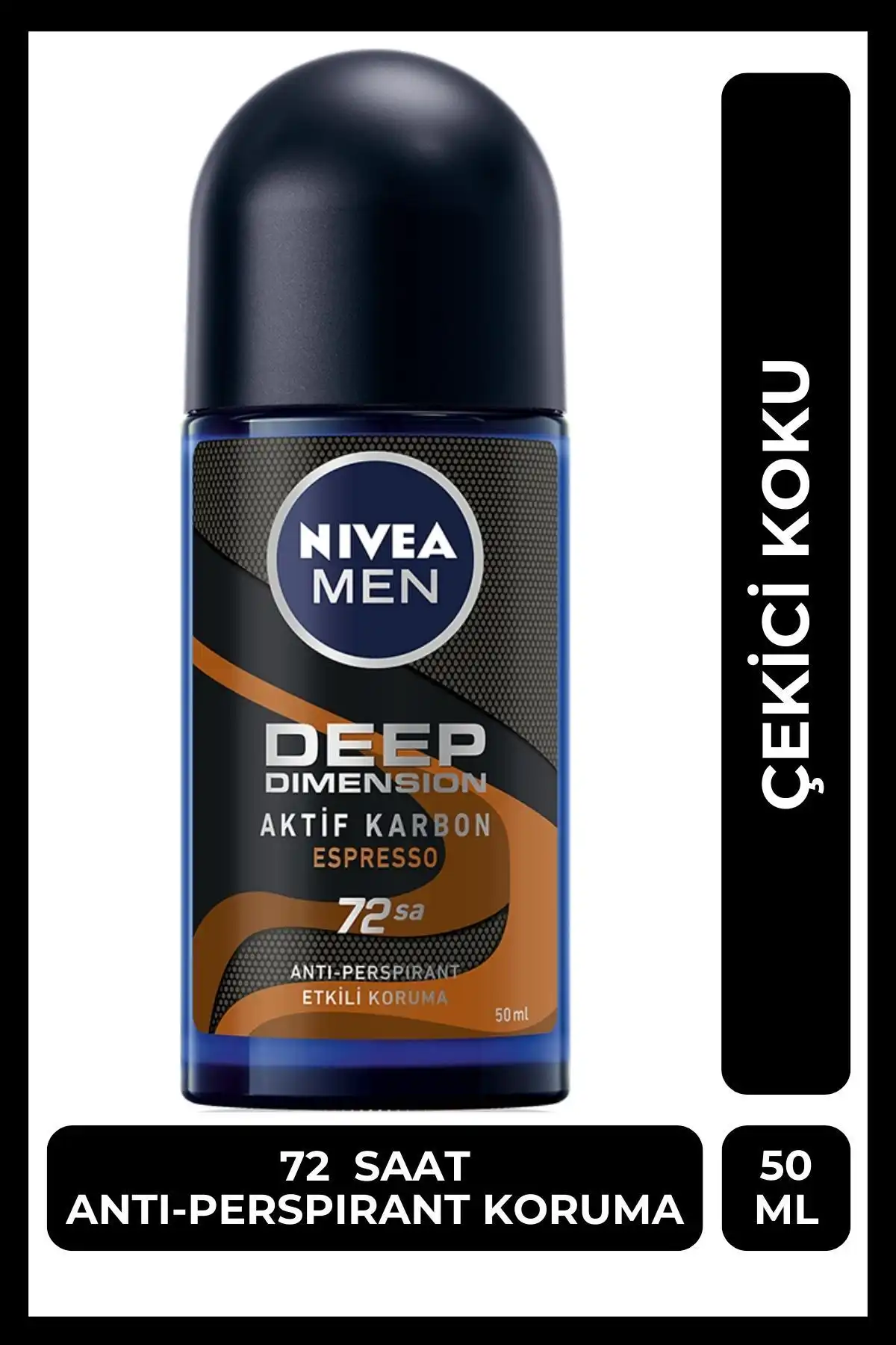 NIVEA MEN Erkek Roll-on Deodorant Deep Dimension Espresso Ürün İncelemesi