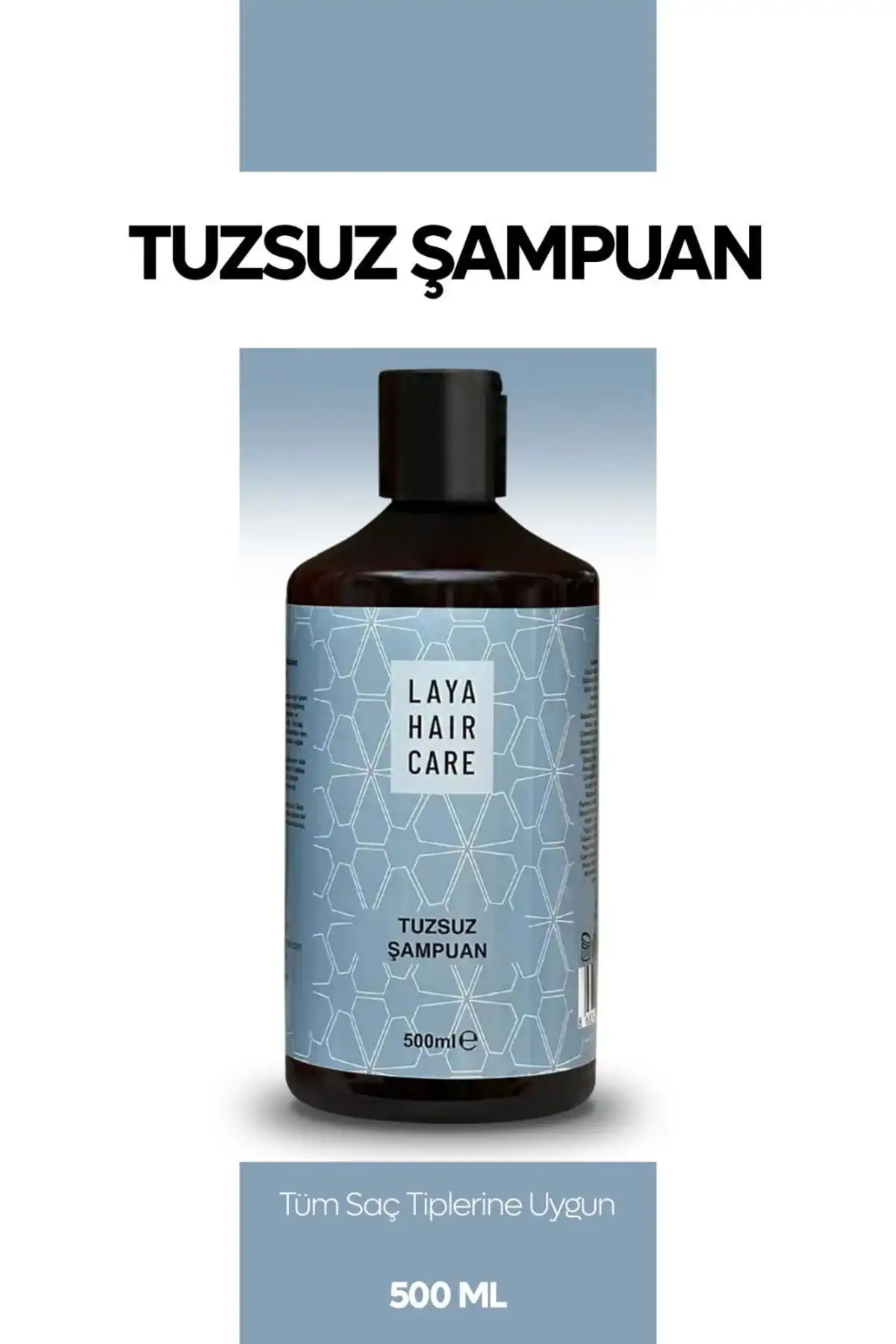 Laya Hair Care Tuzsuz Şampuan: Hassas Saçlar İçin Kepek Önleyici Bakım