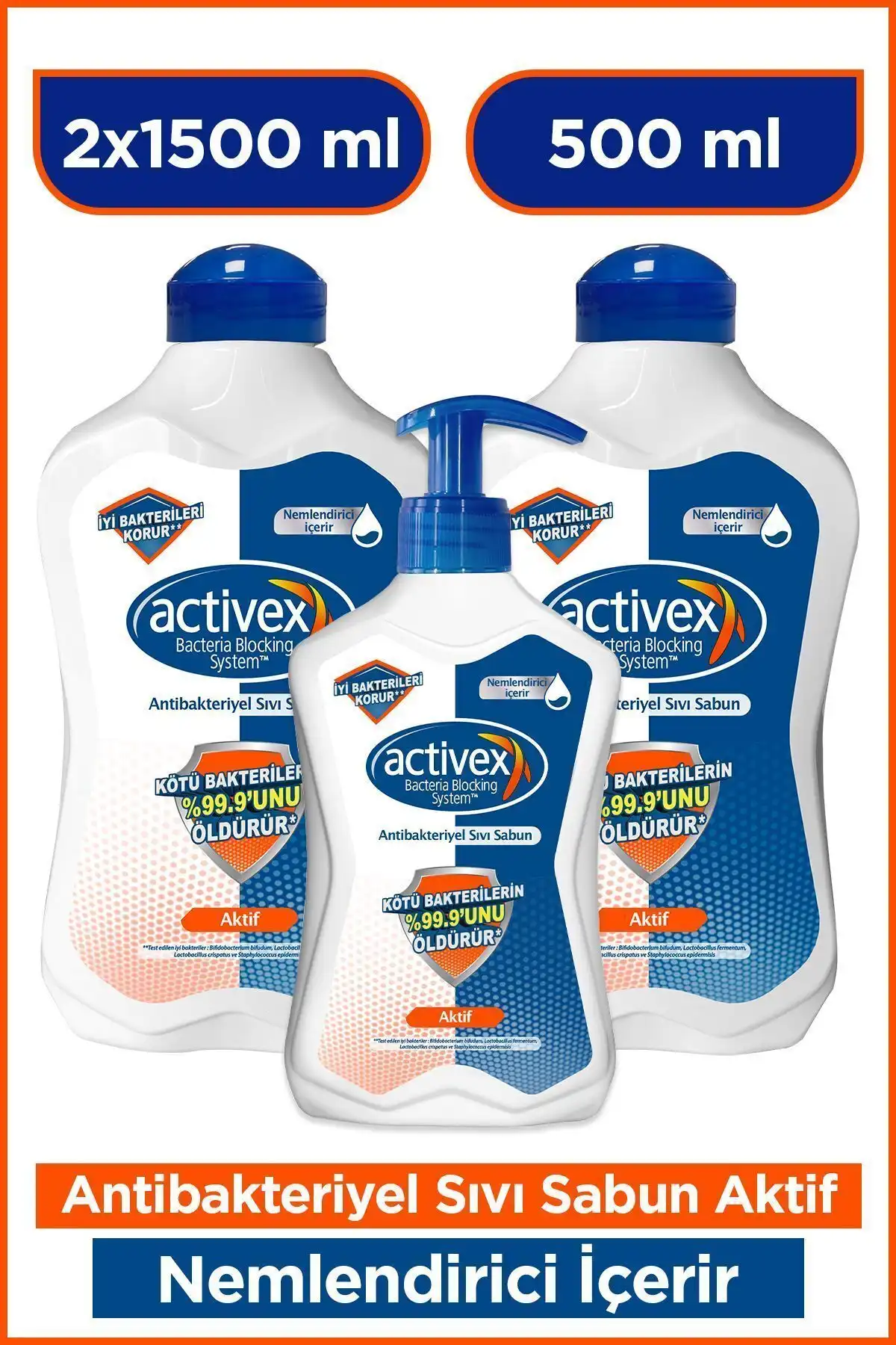 Activex Antibakteriyel ve Protex Palmolive Sıvı El Sabunu Karşılaştırması