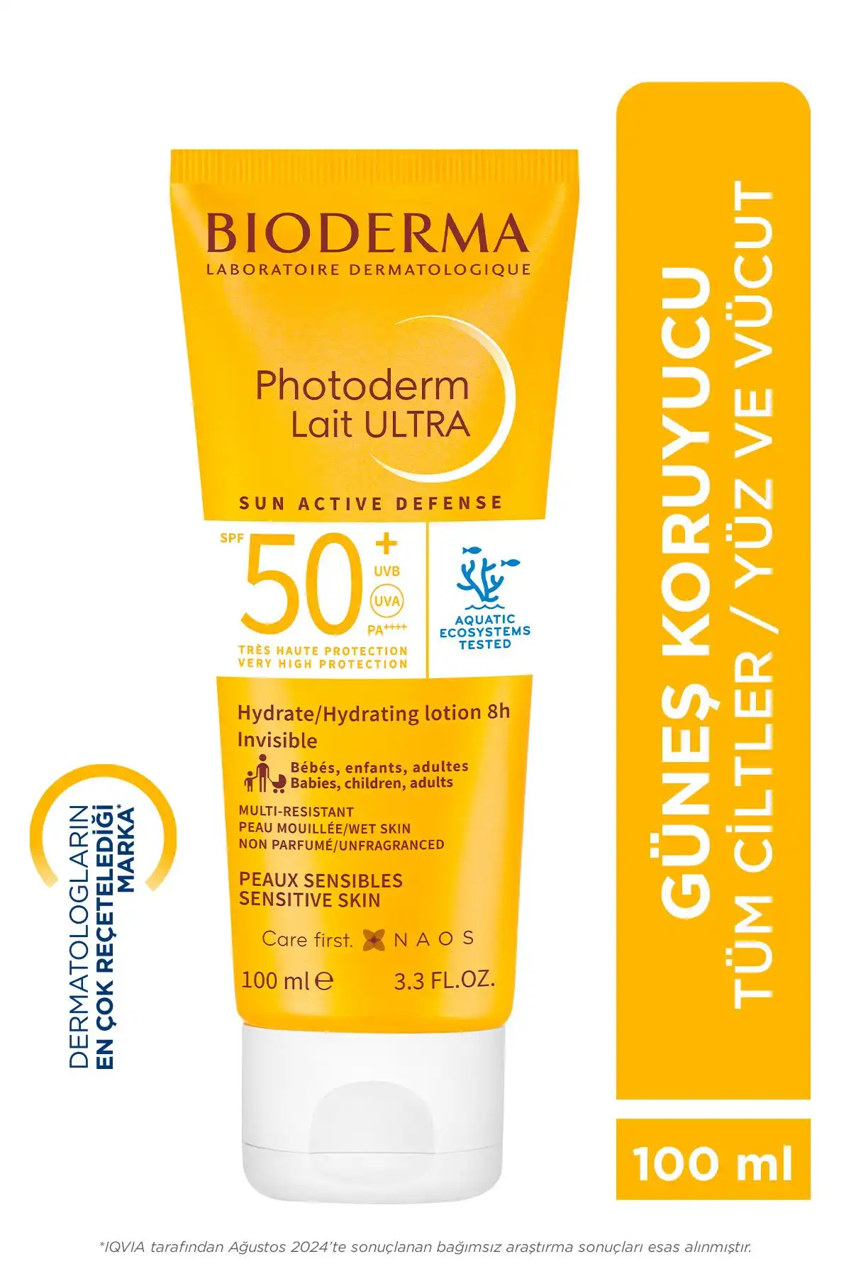 Bioderma Photoderm Lait Ultra SPF50+ ve Spray SPF50+ Karşılaştırması