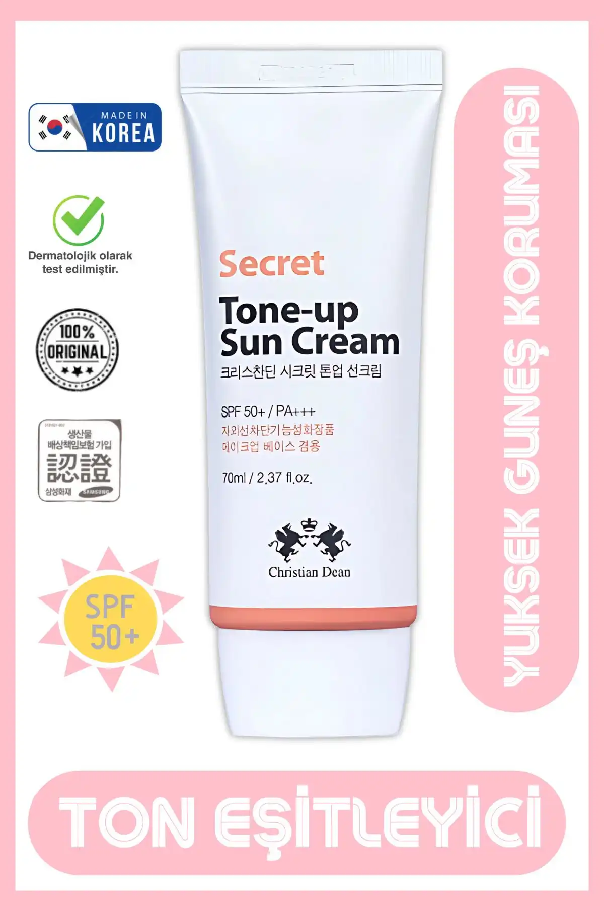 Christian Dean ve Foodaholic Güneş Kremleri Karşılaştırması SPF 50 Koruma Özellikleri