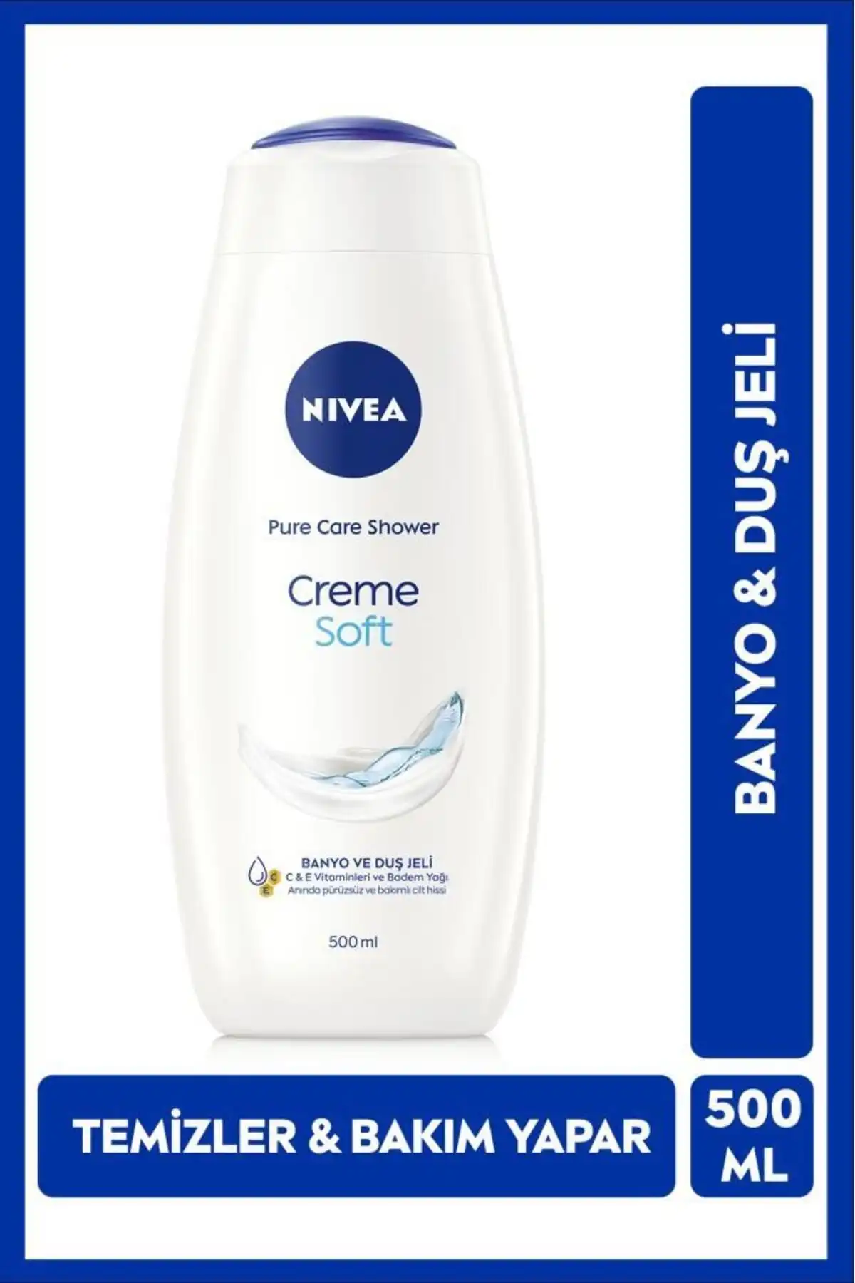 NIVEA Creme Soft Duş Jeli Karşılaştırması 500ml ve 750ml Hacim Seçenekleri