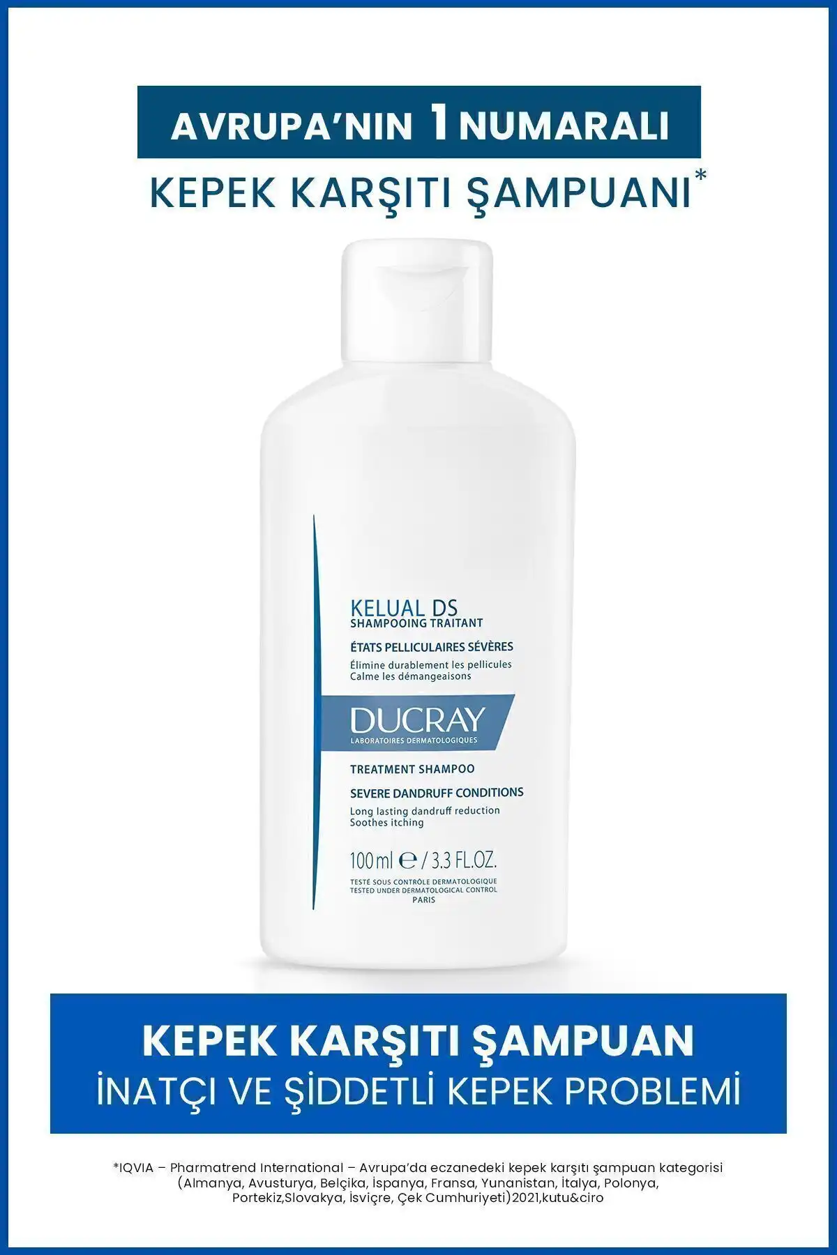 Ducray Kelual DS Kepek Karşıtı Şampuan İncelemesi ve Kullanım Bilgileri
