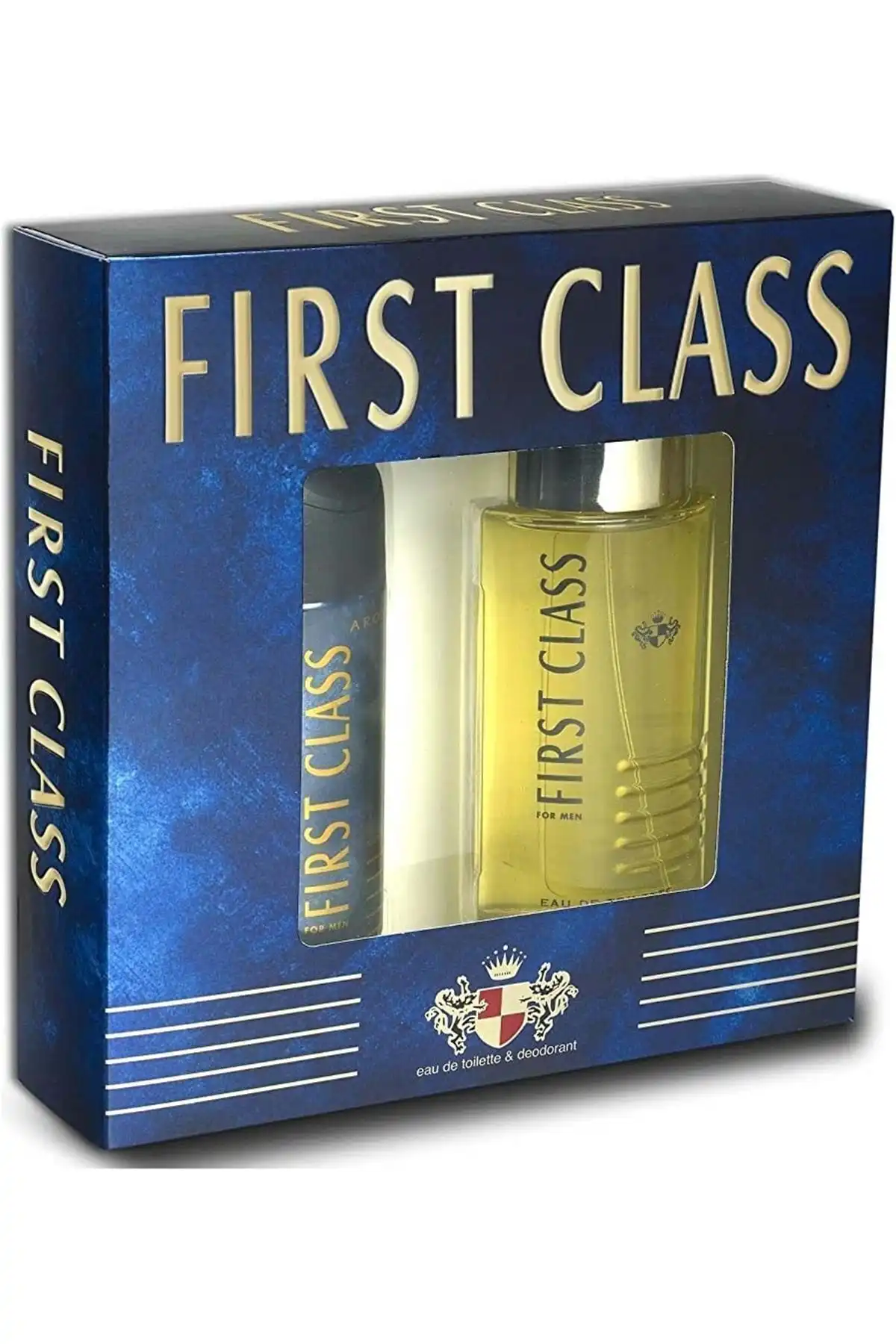 First Class Erkek Deodorant ve Parfüm Seti ile Gün Boyu Tazelik