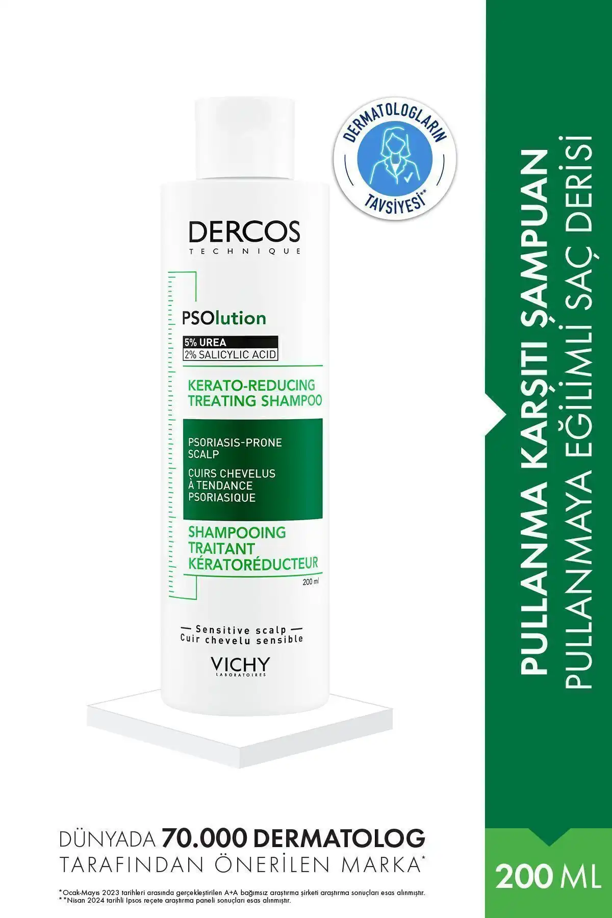 Vichy Dercos Psolution Pullanmaya Karşı Bakım Şampuanı İncelemesi ve Faydaları