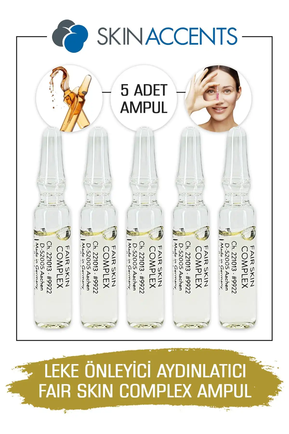 Alman Serum Cilt Bakım Ampul Seti