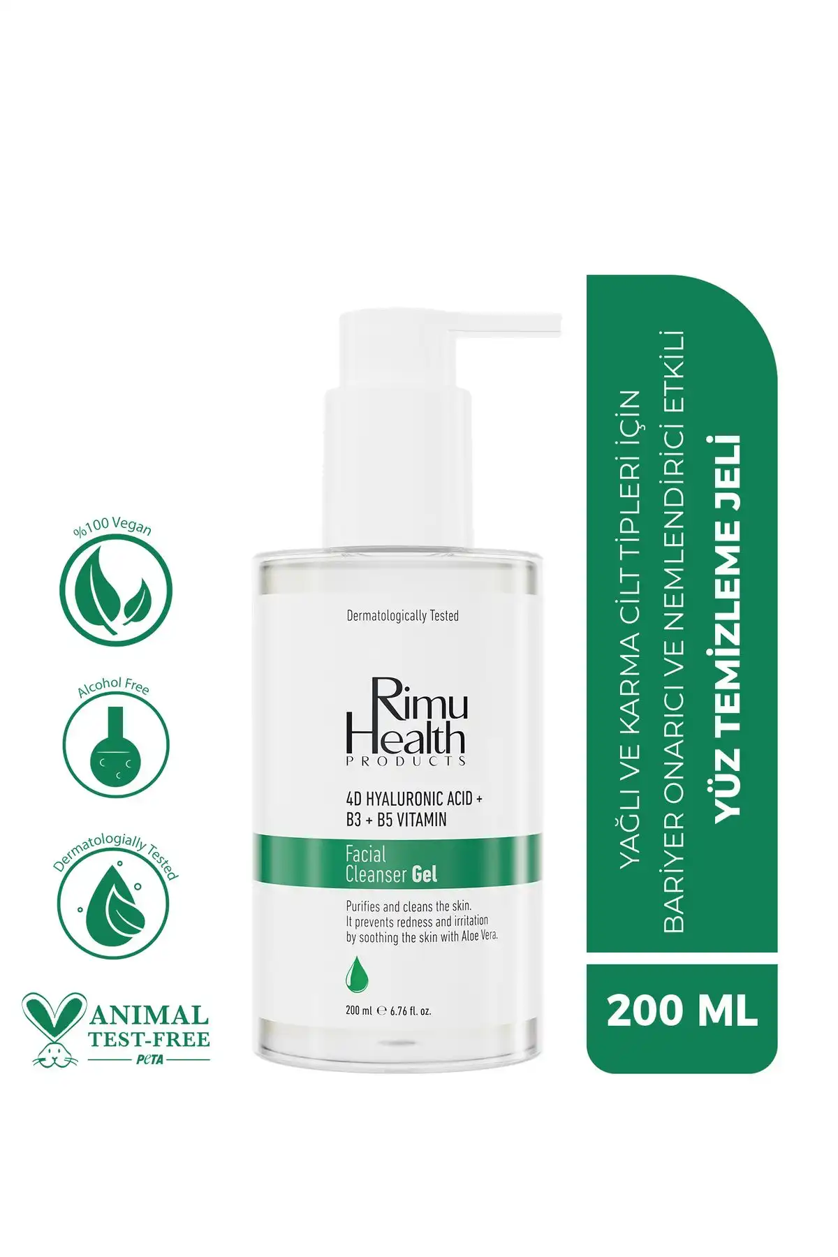Bariyer Onarıcı Yüz Temizleme Jeli - 200 ml