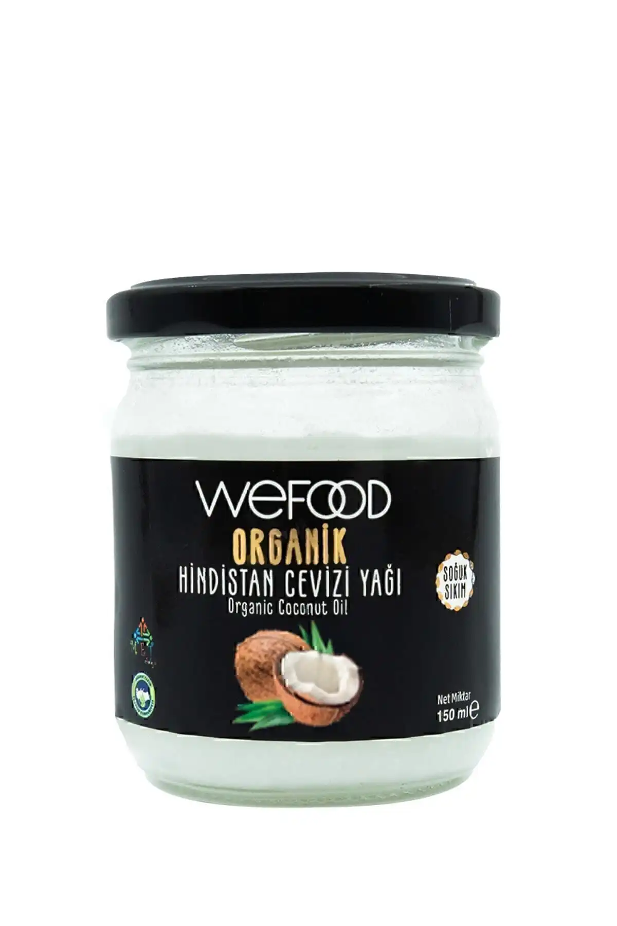 Organik Hindistan Cevizi Yağı 150 ml - Doğal ve Çok Yönlü