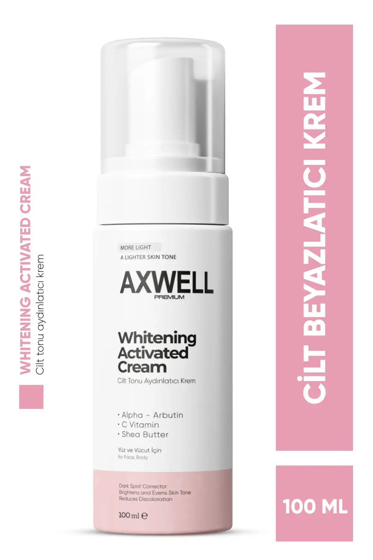 Axwell Premium Cilt Beyazlatıcı ve Aydınlatıcı Krem: Doğal Parlaklık ve Renk Düzeltici Özellikler