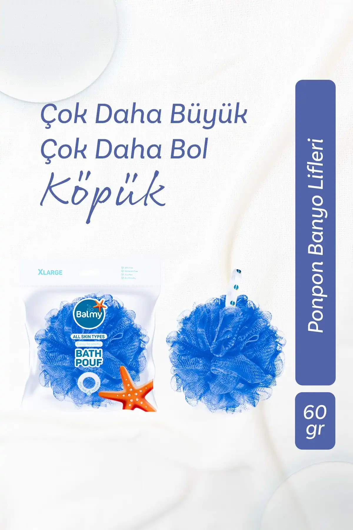 Balmy XL Banyo Lifleri ile Derinlemesine Temizlik ve Ferahlatıcı Banyolar