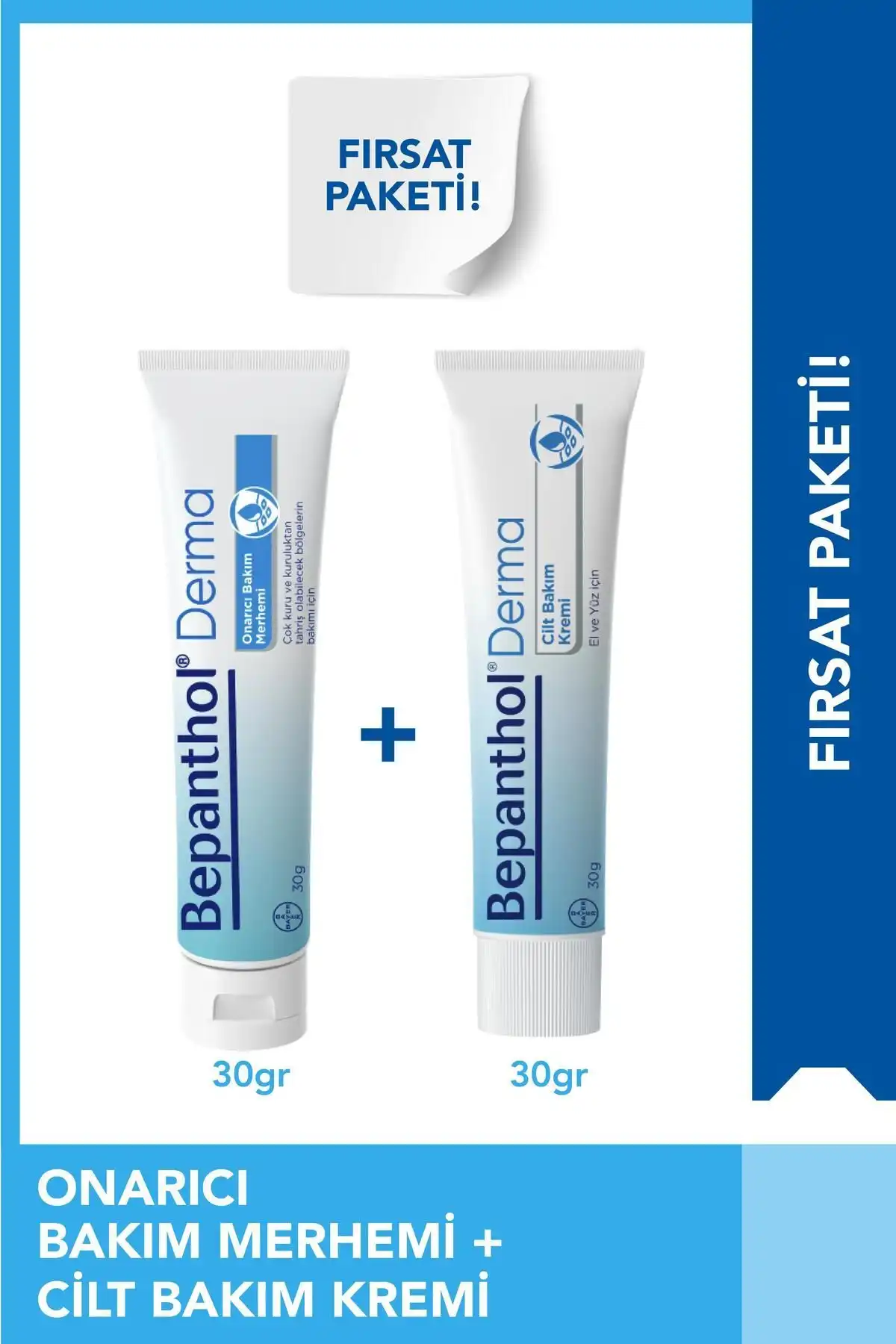 Bepanthol Onarıcı Bakım Merhemi ve Cilt Kremi ile Günlük Cilt Sağlığı Koruma