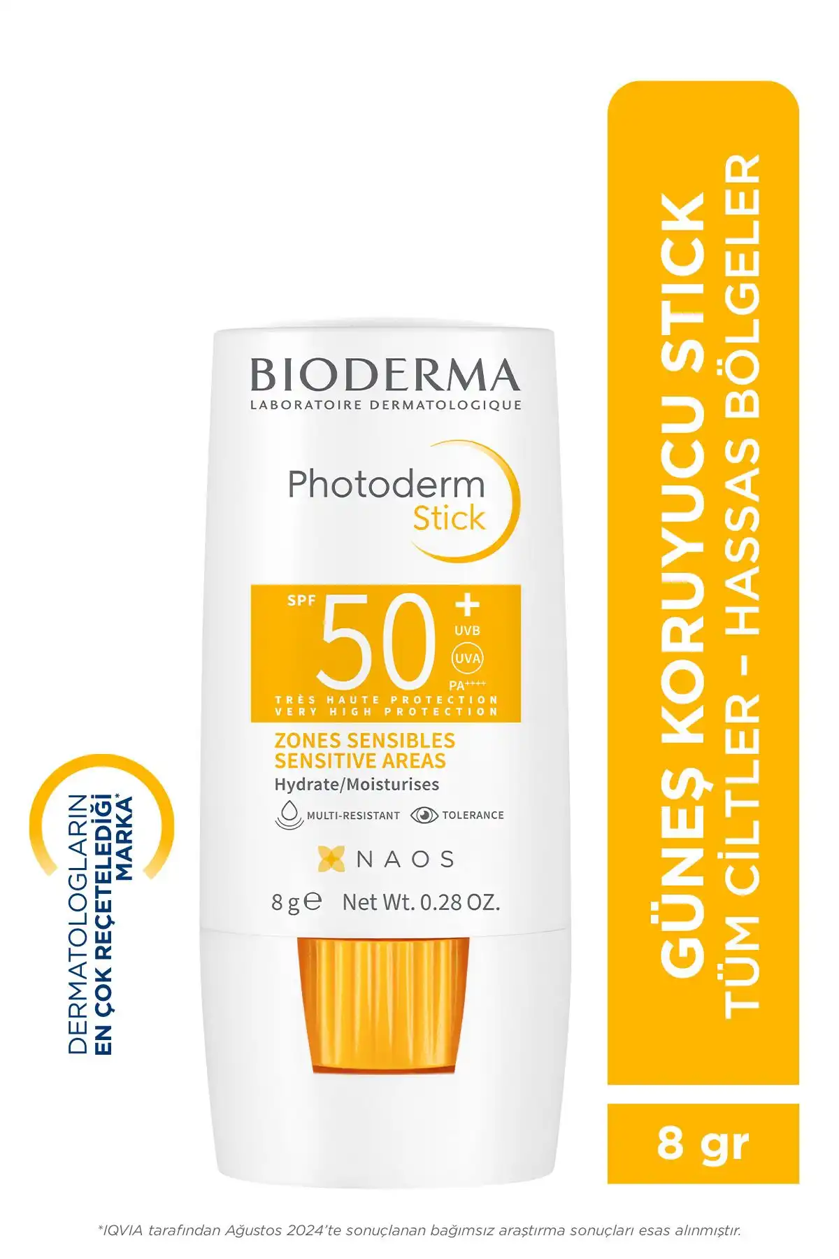 Bioderma Photoderm Stick SPF50+ Hassas Bölgeler İçin Yüksek Koruma Sağlayan Güneş Kremi