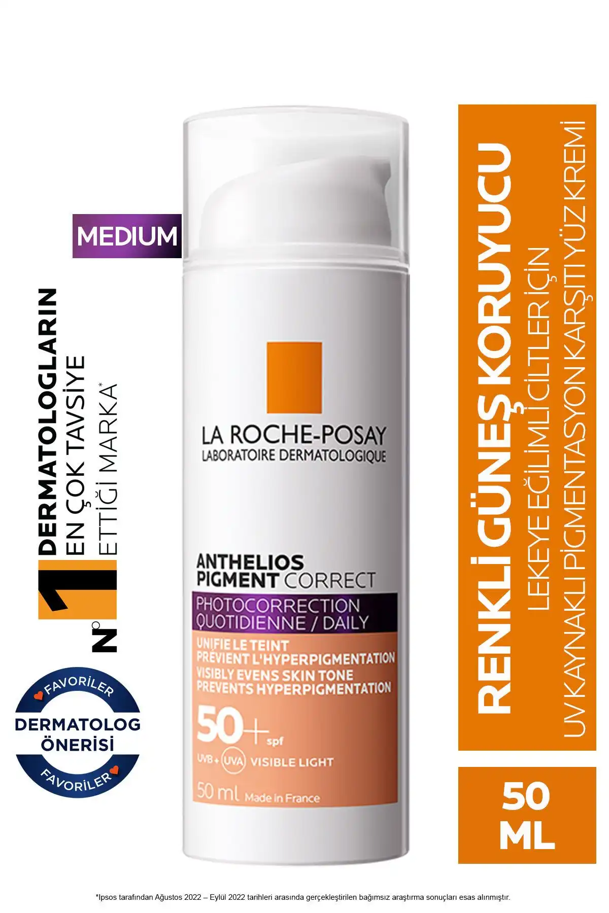 La Roche Posay Anthelios Pigment Correct SPF50: Günlük Koruma ve Doğal Güzellik Sağlayan Ürün