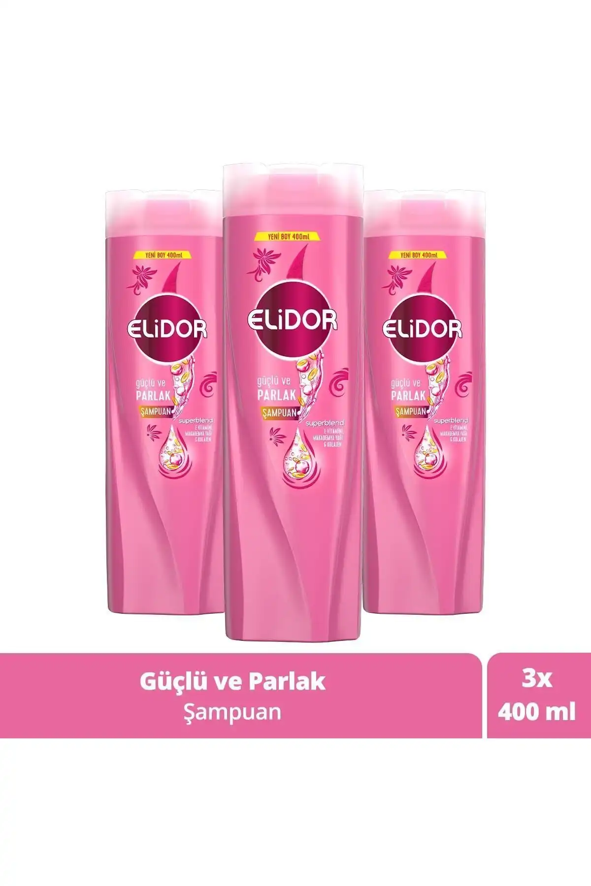 Elidor Superblend Saç Bakım Şampuanı: Güçlü ve Parlak Saçlar İçin