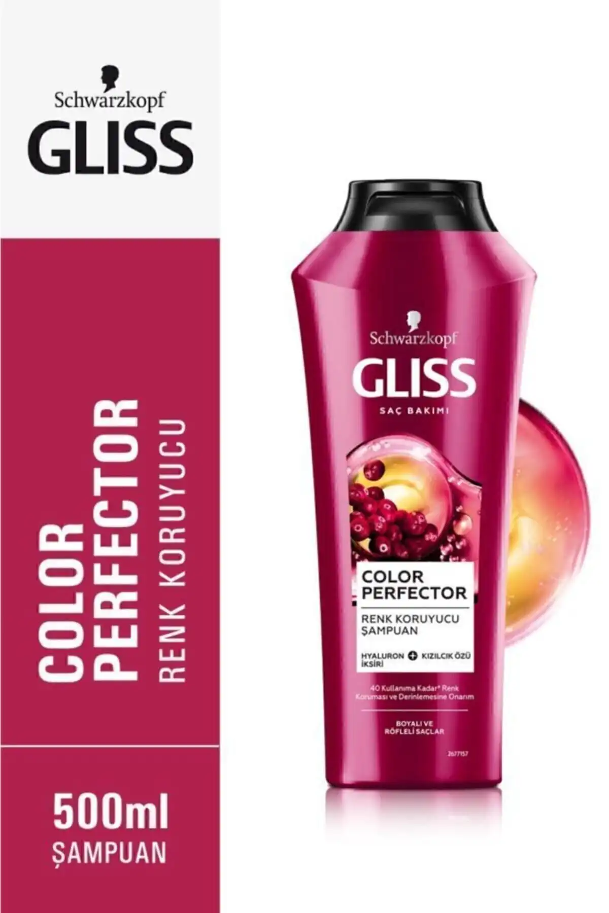 Gliss Color Perfector Renk Koruyucu Şampuan: Boyalı Saçlar İçin Özel Formül