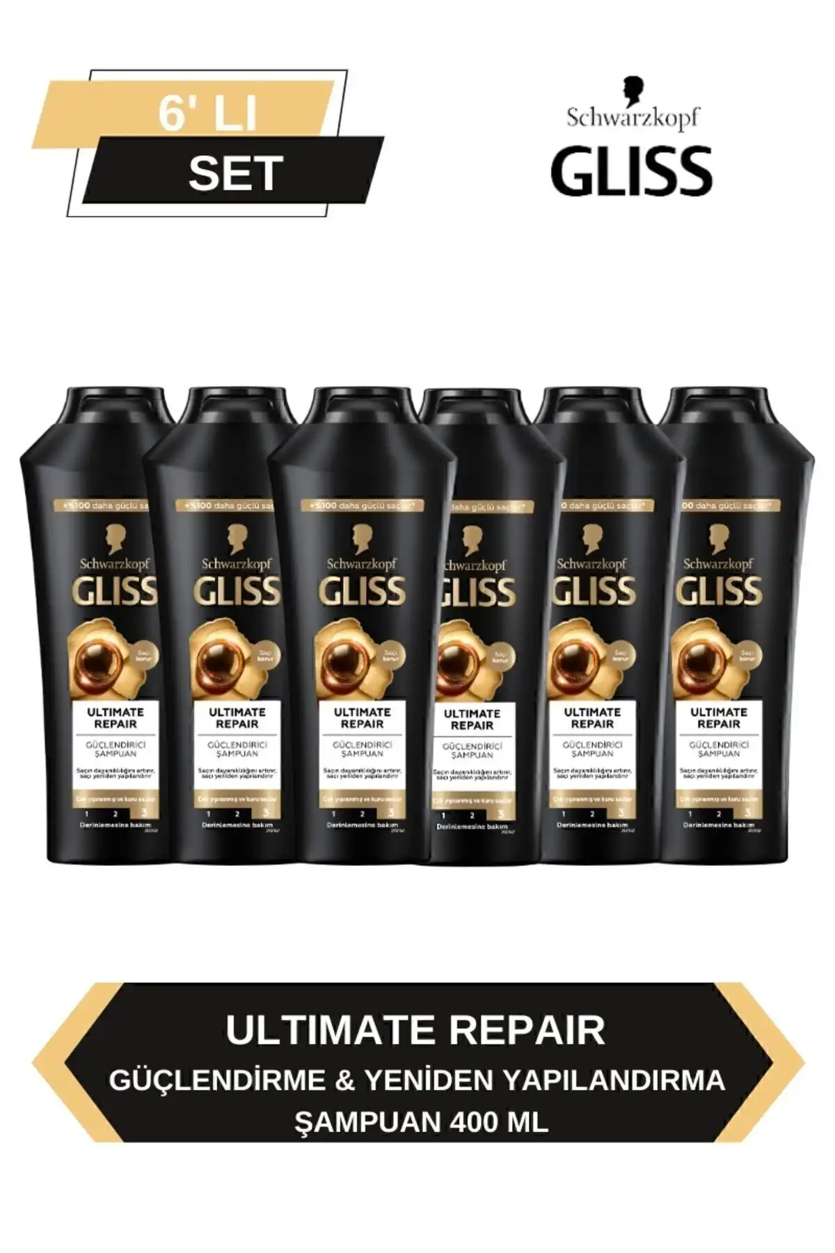 Gliss Ultimate Repair Şampuan Seti: Saç Bakımında Etkili Çözüm