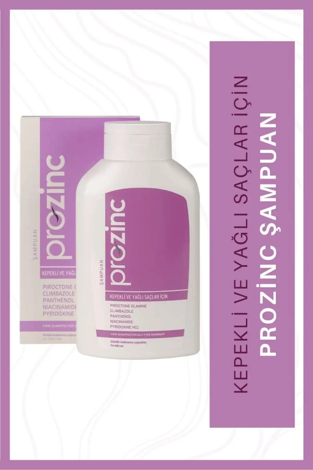 Prozinc Yağlı Saçlar İçin ve Kepek Şampuanı: Doğal ve Etkili Çözüm