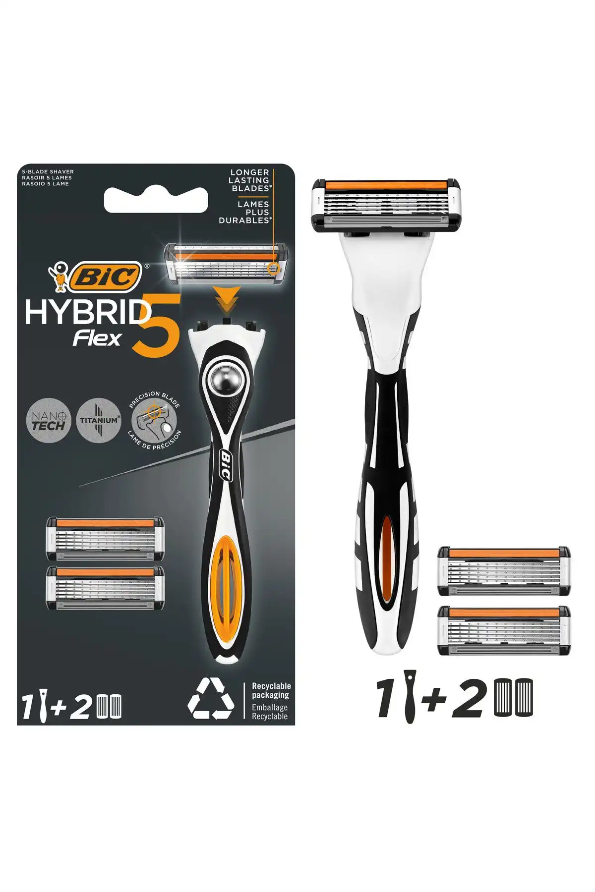 Bic Flex 5 Hybrid Erkek Tıraş Bıçağı: Konfor ve Teknoloji Bir Arada