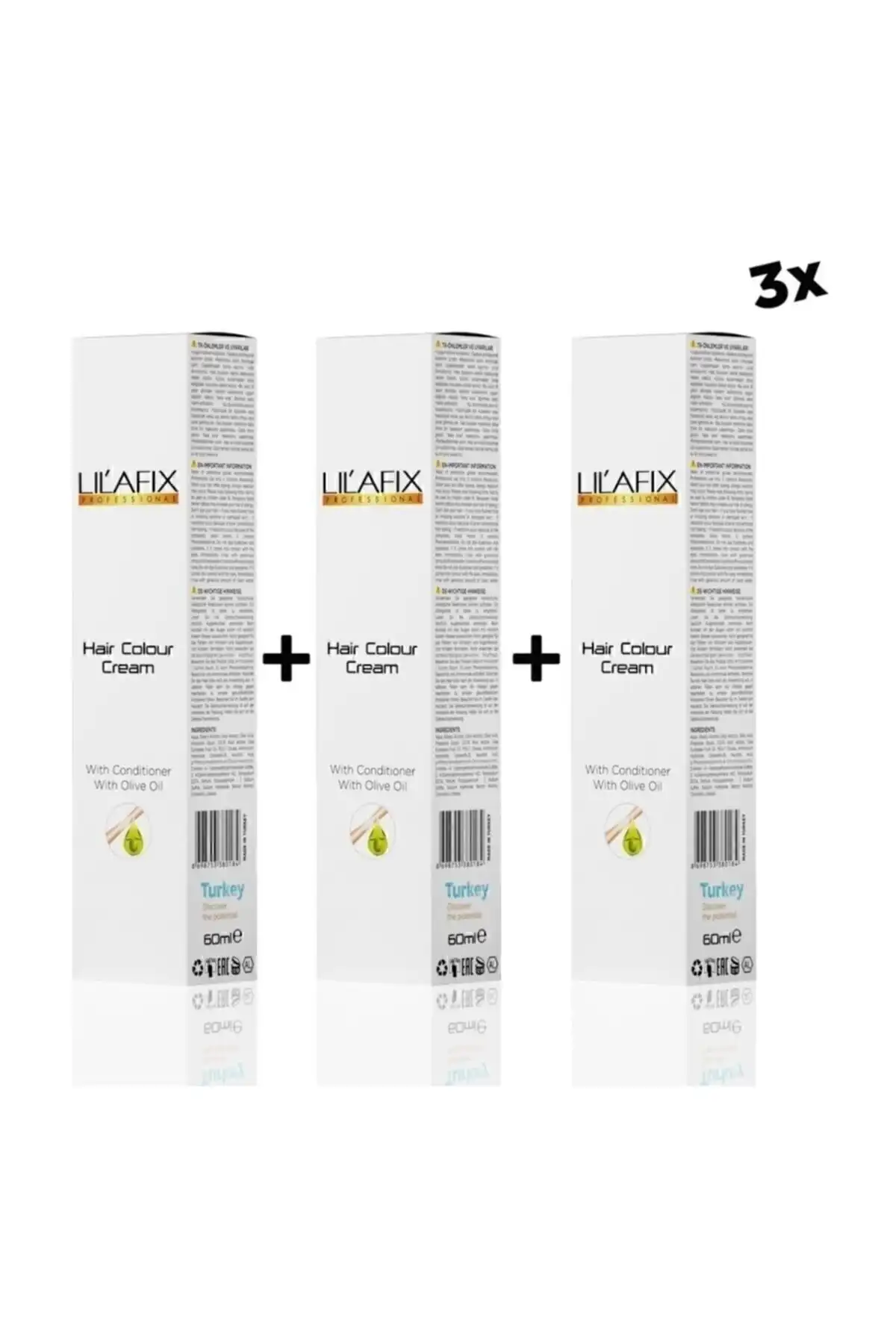 Lilafix 7.0 Kumral 3'lü Krem Tüp Boya: Kalıcı ve Parlak Sonuç