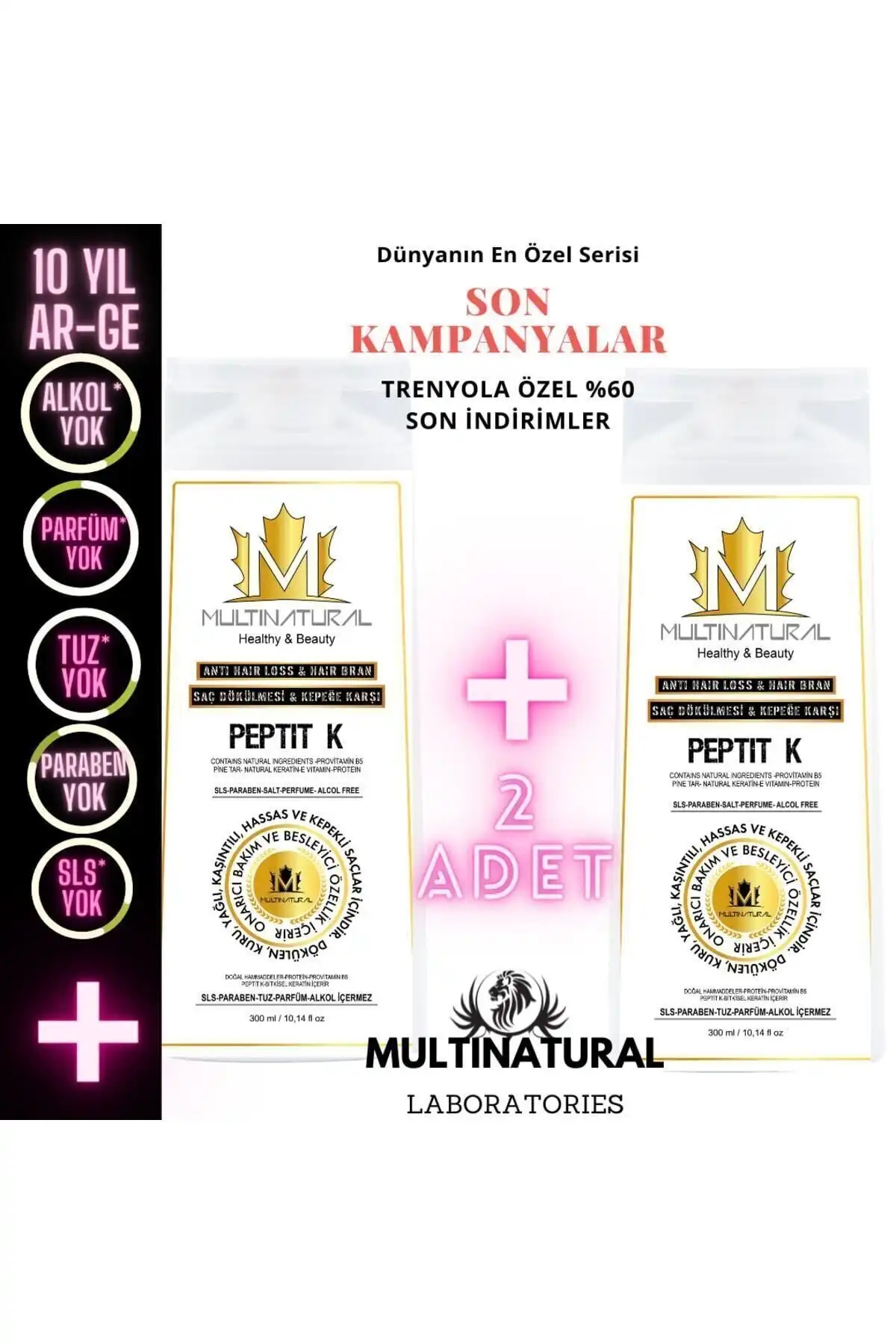 Multinatural Kepek Şampuanı ile Saç Dökülmesine Son Verin