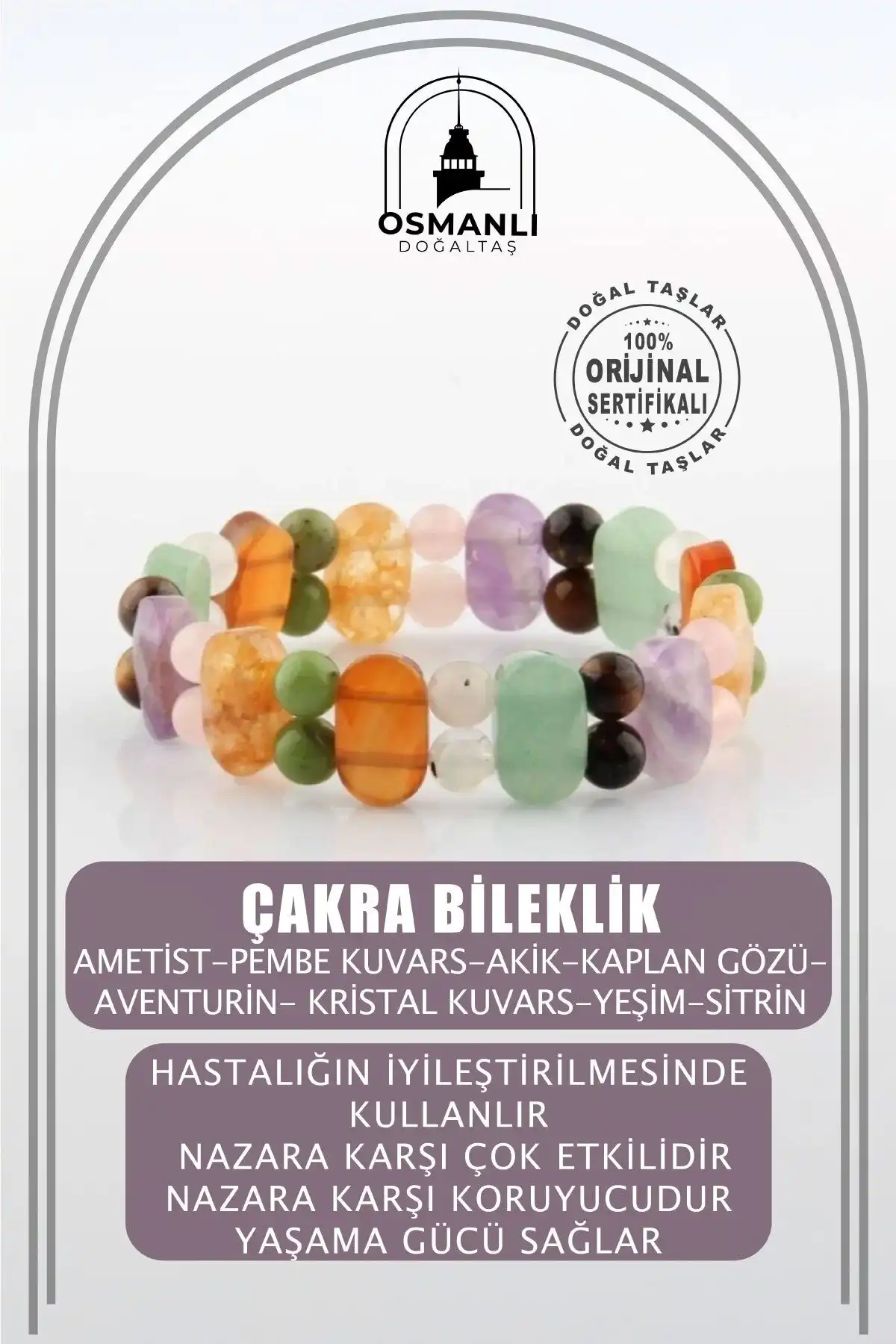 Osmanlı Doğal Taş Çakra Bileklikleri Karşılaştırması ve Seçim Rehberi