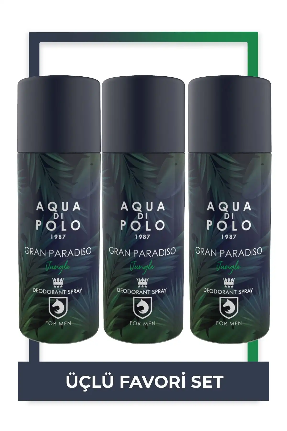 Aqua Di Polo 1987 Gran Paradiso Jungle 3'lü Parfümlü Deodorant Seti İncelemesi